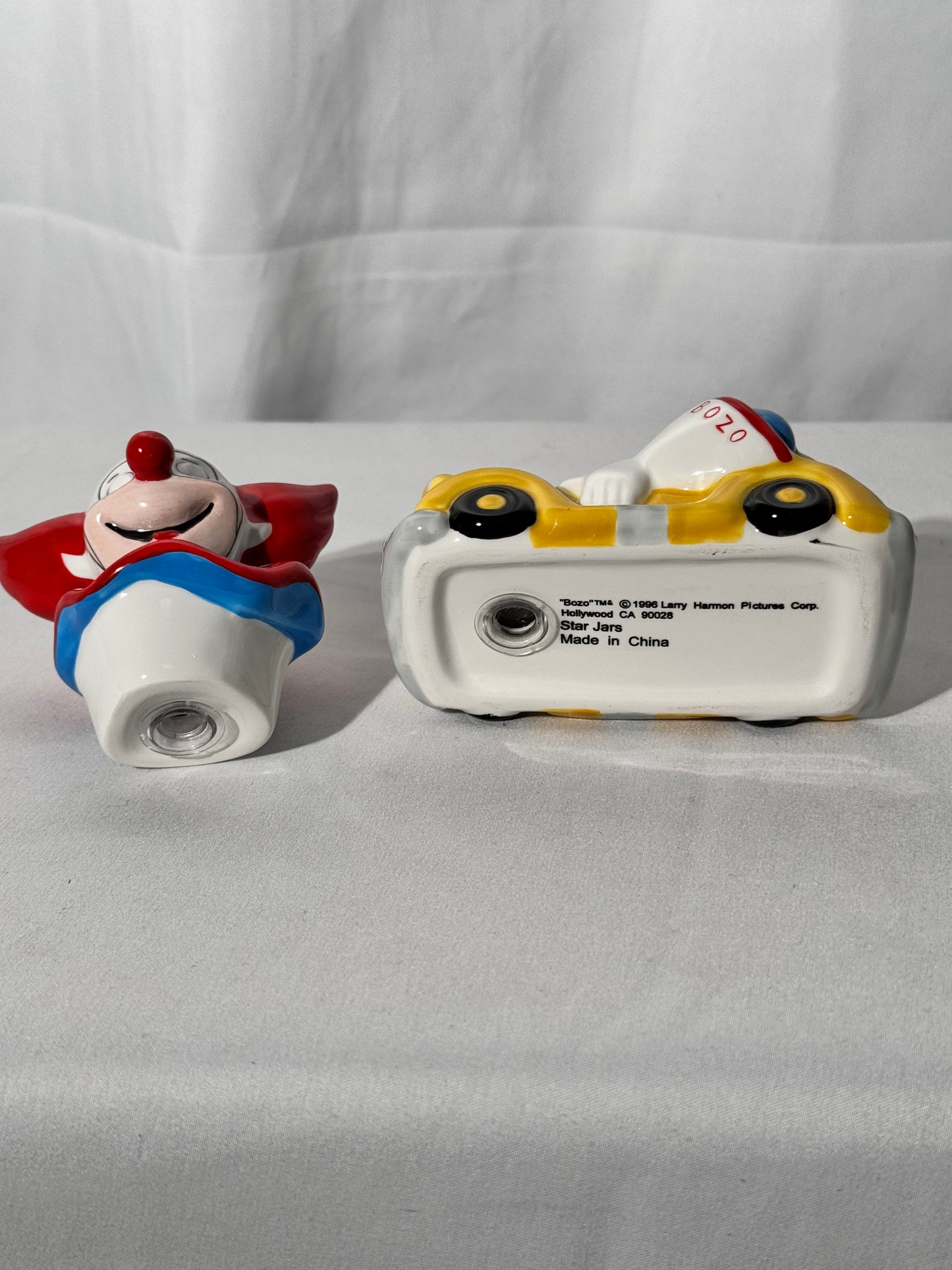 Bozo the Clown - Salt and Pepper- 1996 -Star Jars - Larry Harmon