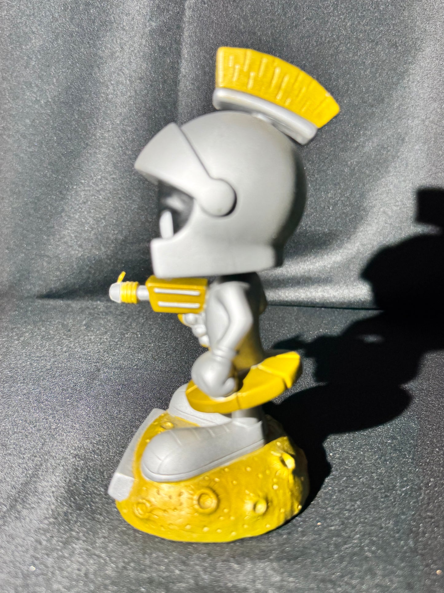 Marvin the Martian Funko Wacky Wobbler – Silver & Gold Edition – 2007 with Box- Looney Tunes-Warner Brothers