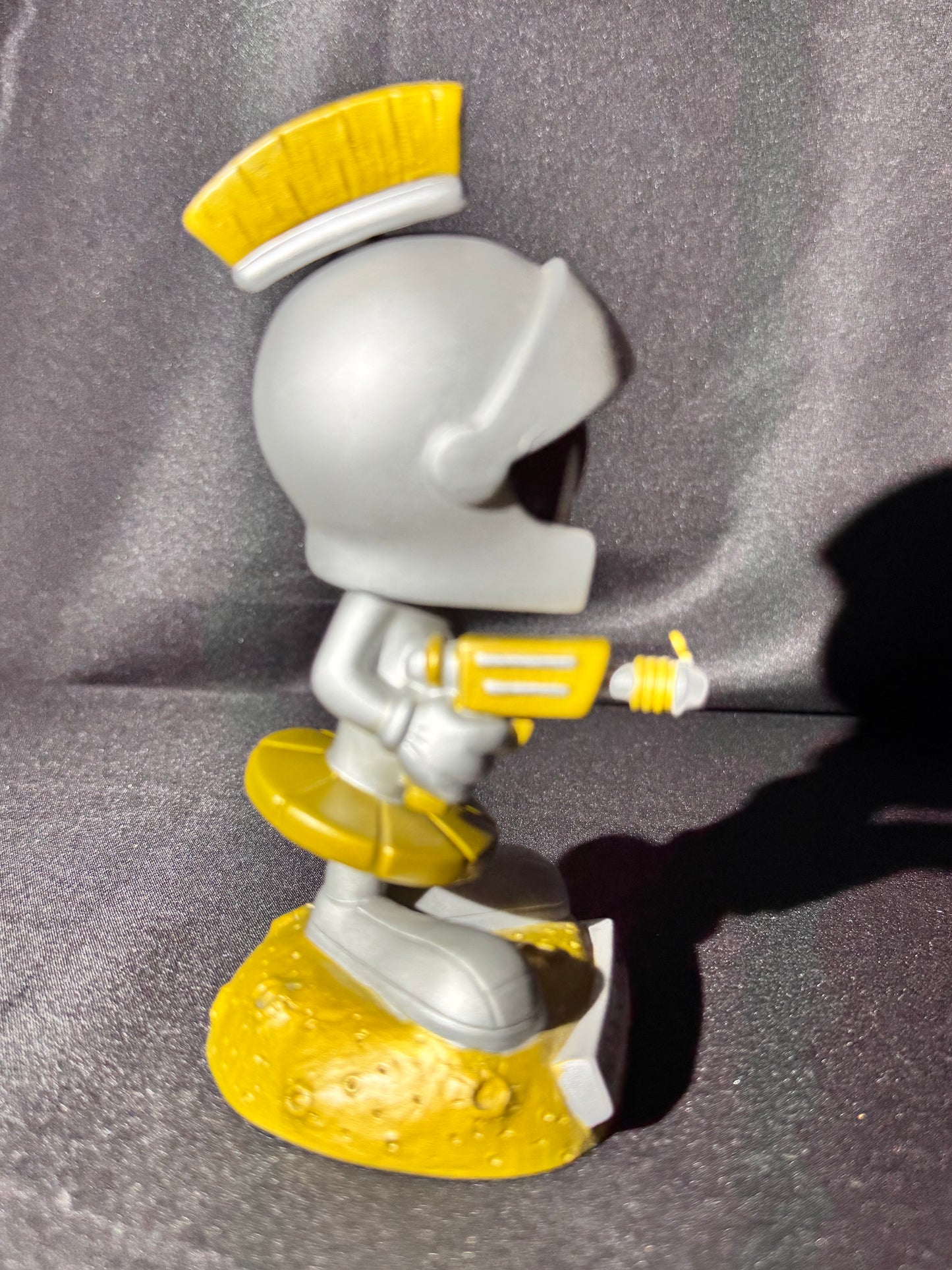 Marvin the Martian Funko Wacky Wobbler – Silver & Gold Edition – 2007 with Box- Looney Tunes-Warner Brothers