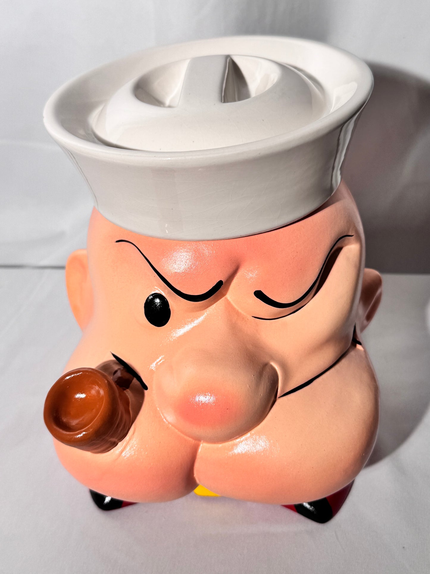 Popeye, the sailor man-cookie jar-1980-King Features Syndicate Inc.- ceramic - rare