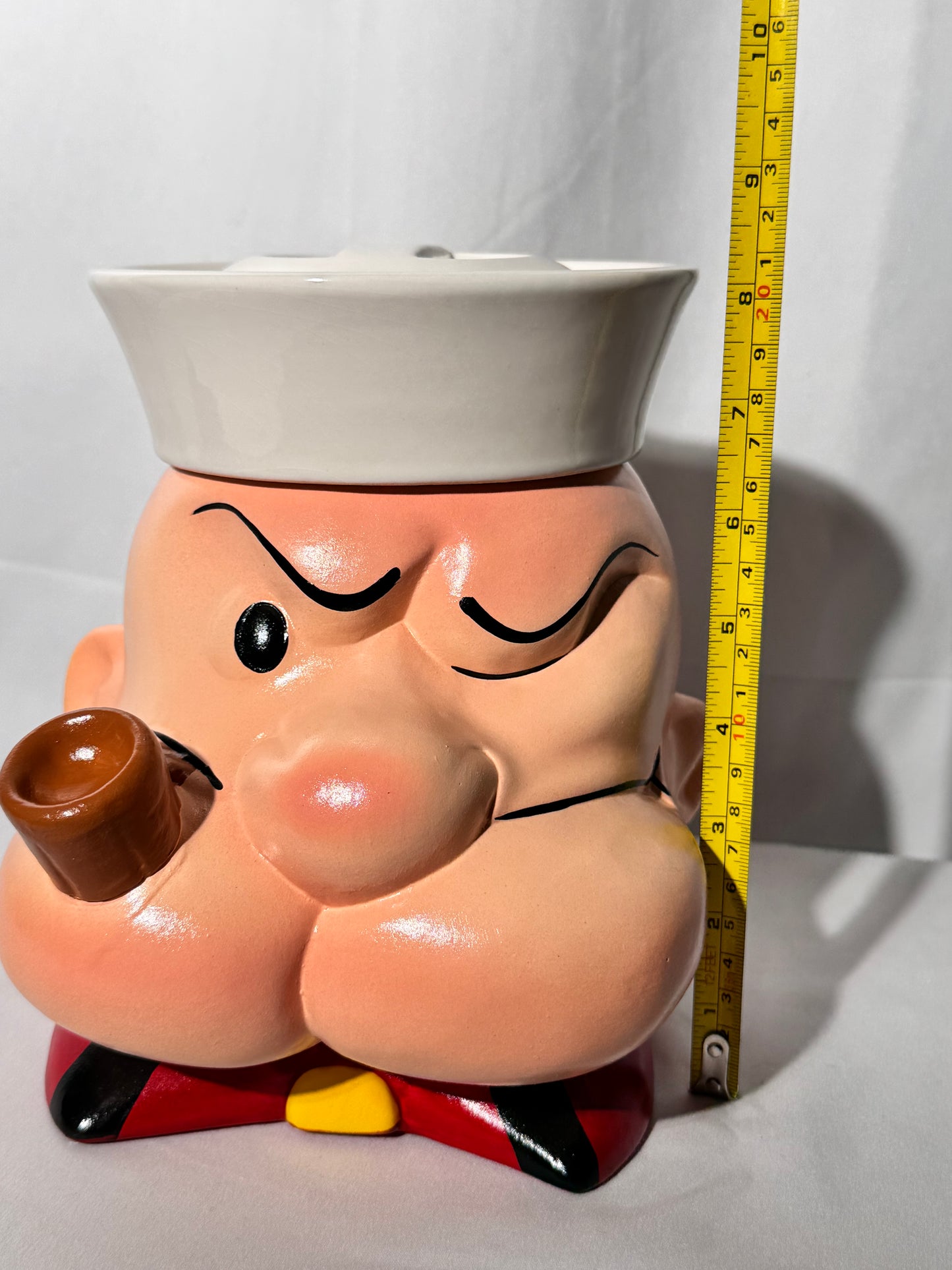 Popeye, the sailor man-cookie jar-1980-King Features Syndicate Inc.- ceramic - rare
