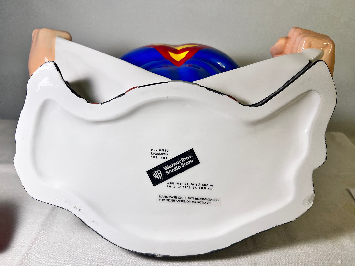Super Man - Clark Kent - Cookie Jar- Warner Brothers-2000