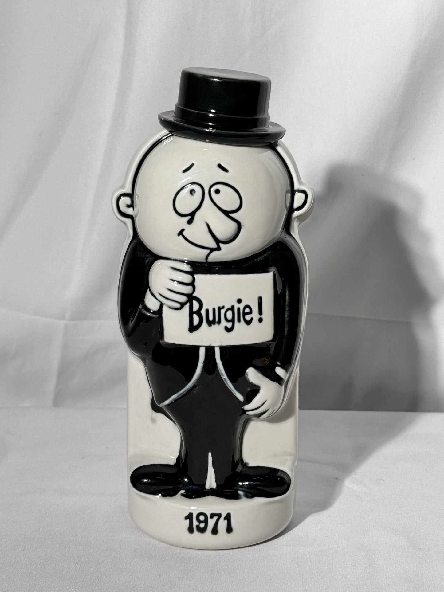 Burgie -Decanter - empty - 1971 - Ceramarte - made in Brazil - Rio Negrinho