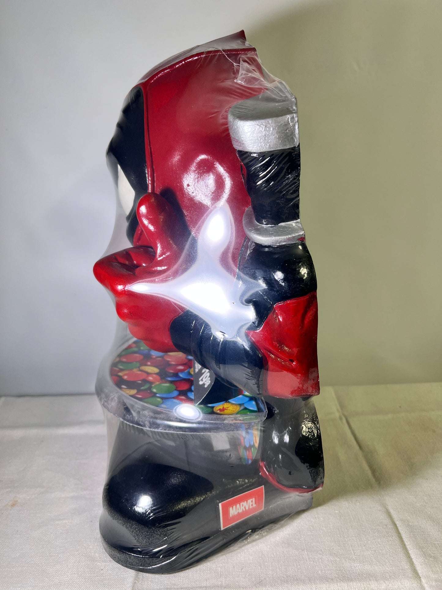 Dead Pool- Halloween candy bowl and holder- 14 1/2”- Marvel