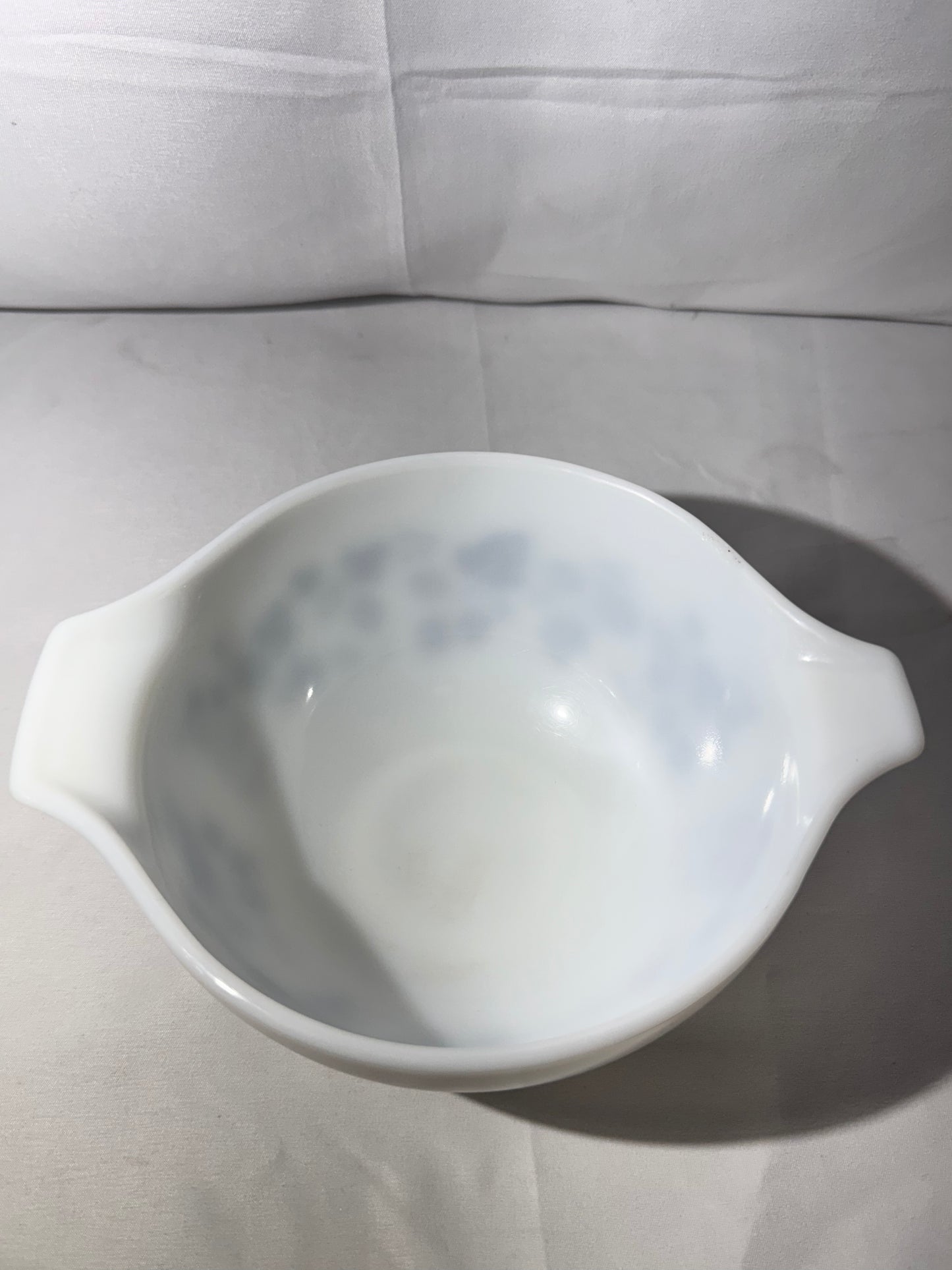 Vintage Pyrex Gooseberry Cinderella Mixing Bowl Set – Yellow, White & Black – 4 Piece Complete Set (441, 442, 443, 444)