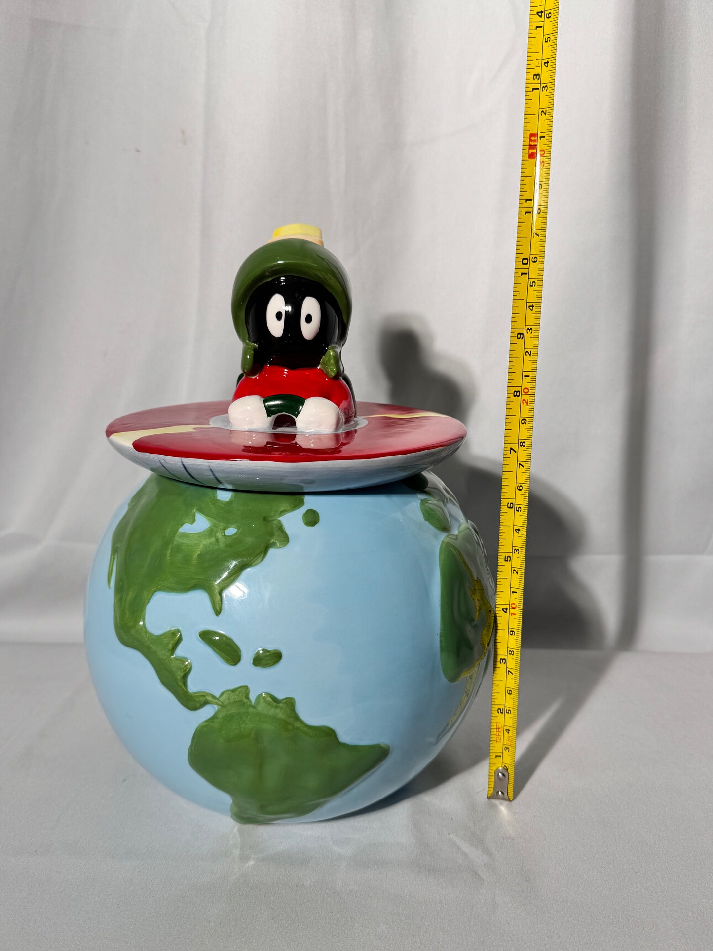 Marvin the Martian- Cookie jar - 1999- Gibson - Looney Tunes - Warner Brothers