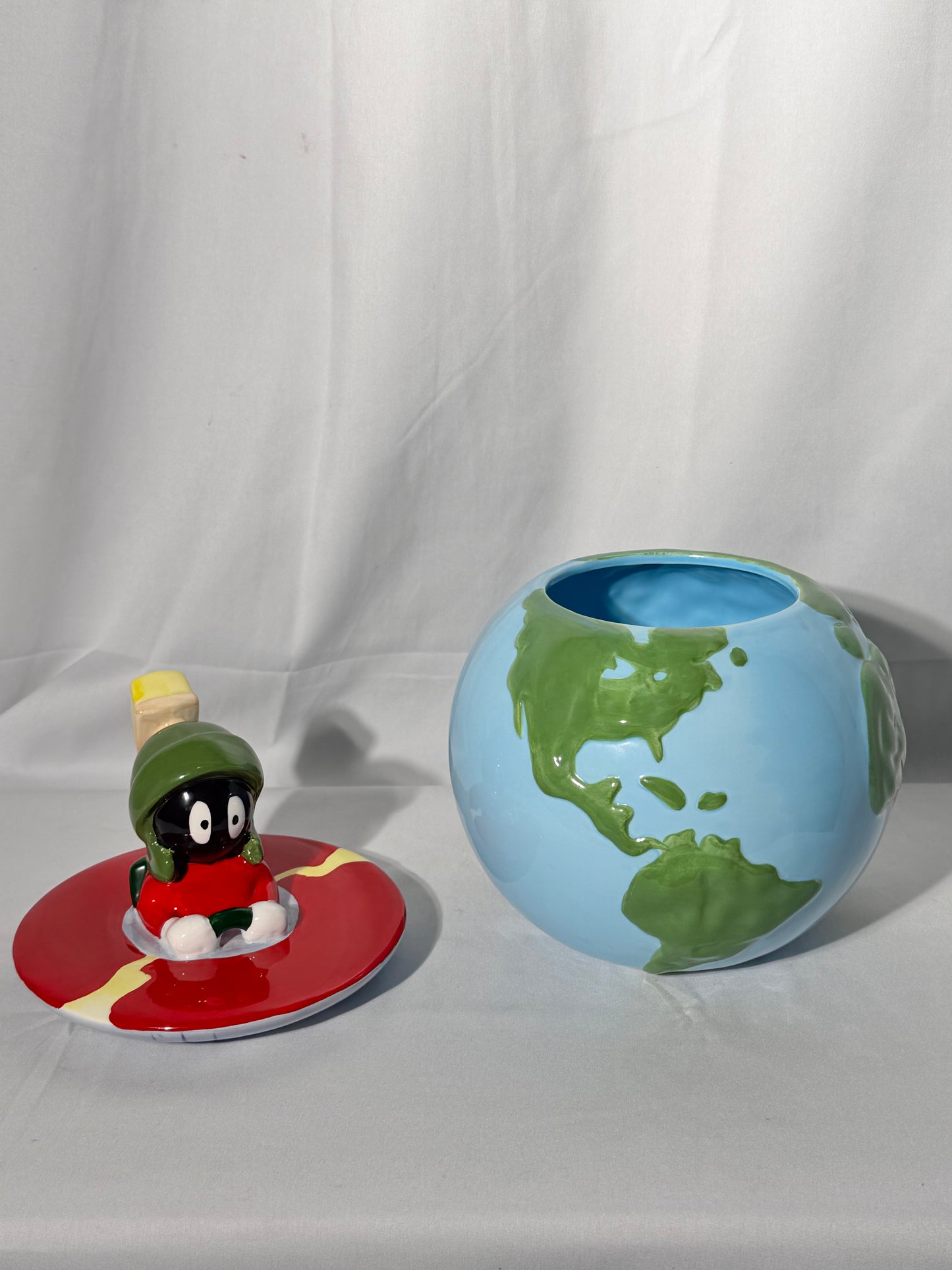 Marvin the Martian- Cookie jar - 1999- Gibson - Looney Tunes - Warner Brothers