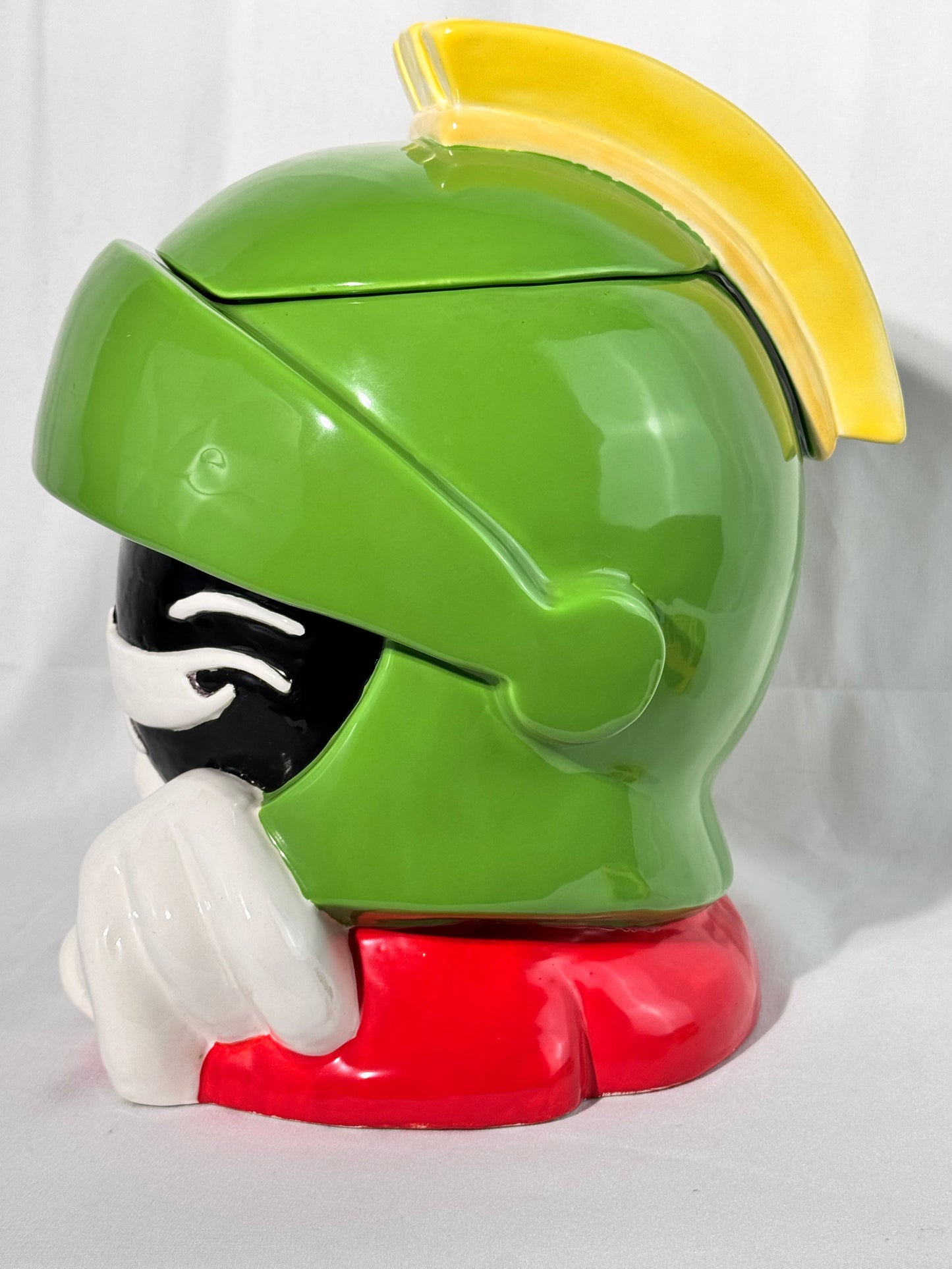 Marvin the Martian- 10 1/2” Cookie jar - Warner Brothers- Looney Tunes