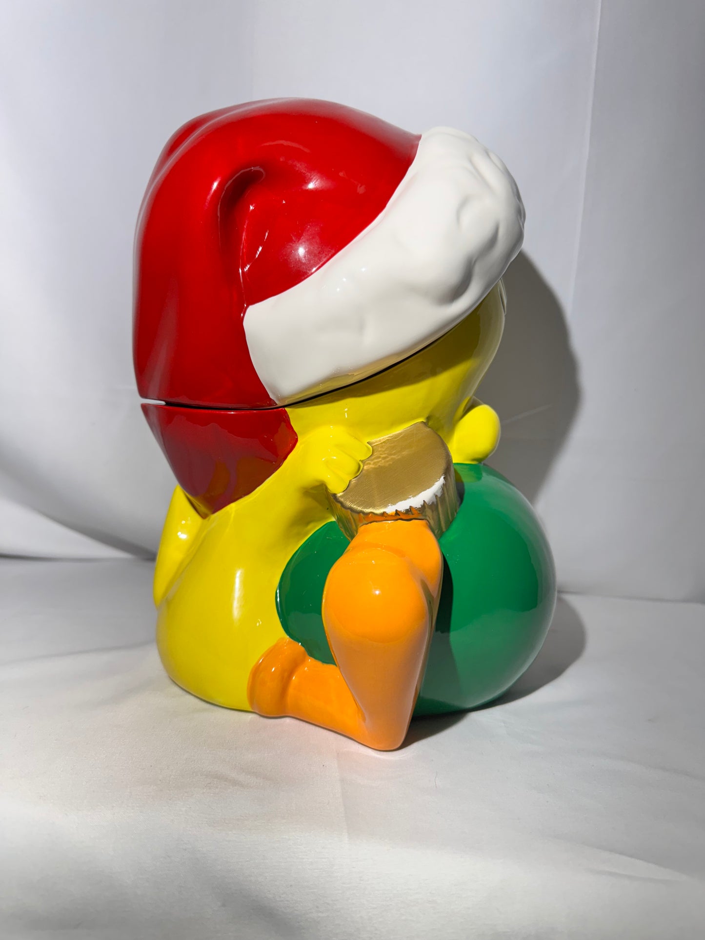 Tweety Bird- Cookie Jar - Warner Brothers- Looney Tunes- Christmas