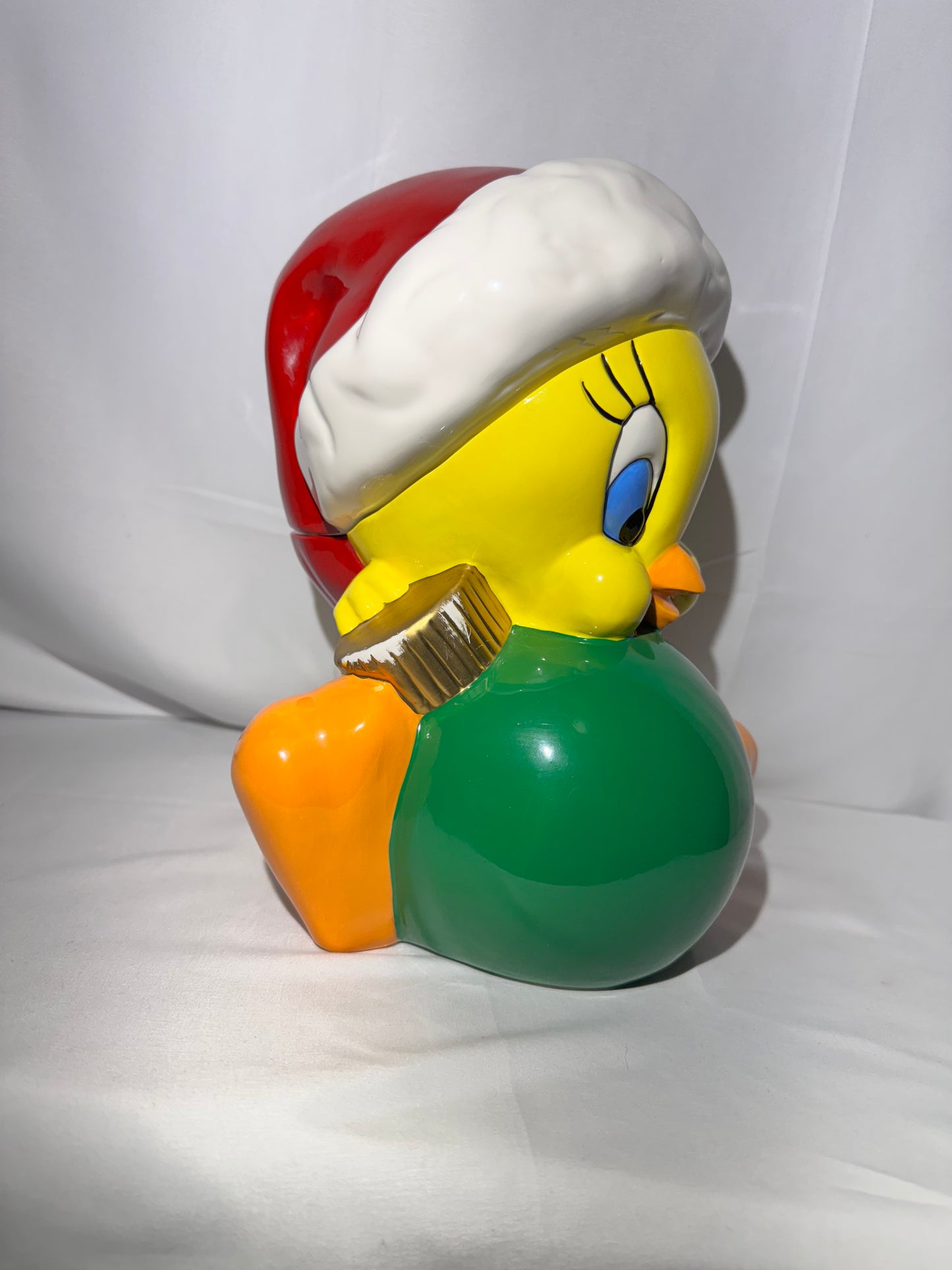 Tweety Bird- Cookie Jar - Warner Brothers- Looney Tunes- Christmas