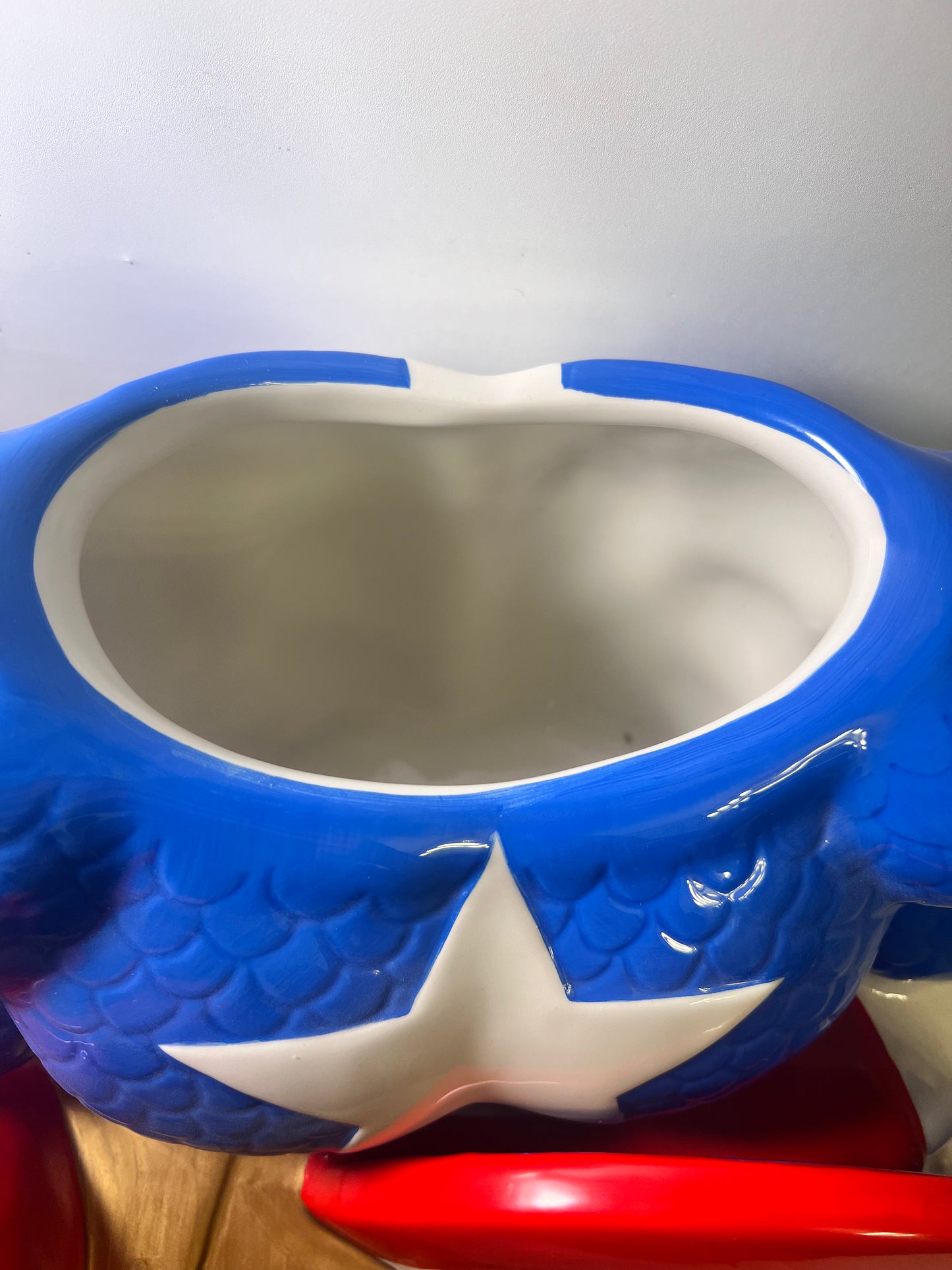 Captain America -12 1/2” cookie jar- Star-limited edition- 504/1000- 1998