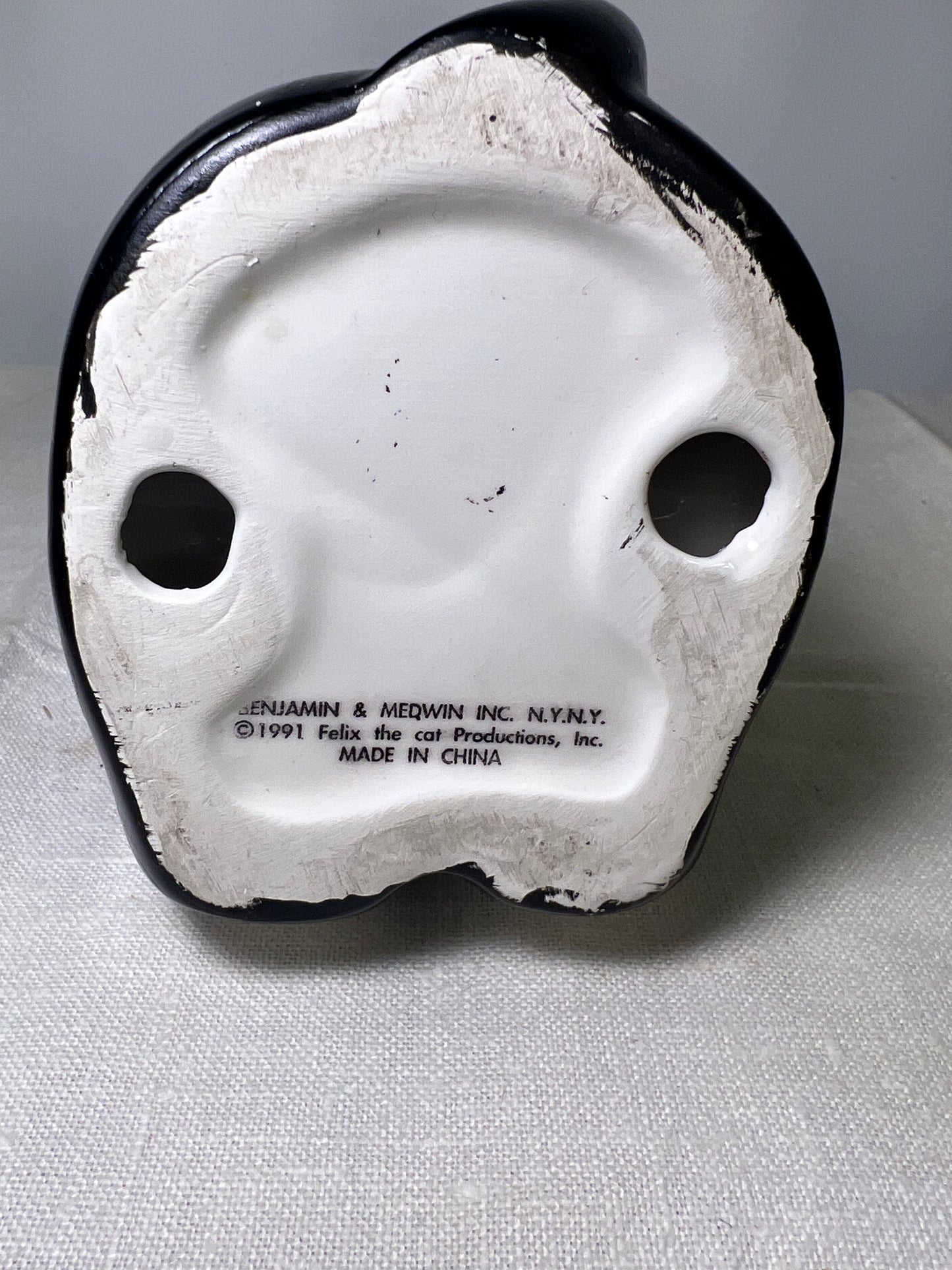 Felix the Cat - 6” napkin holder- Benjamin & Medwin - 1991