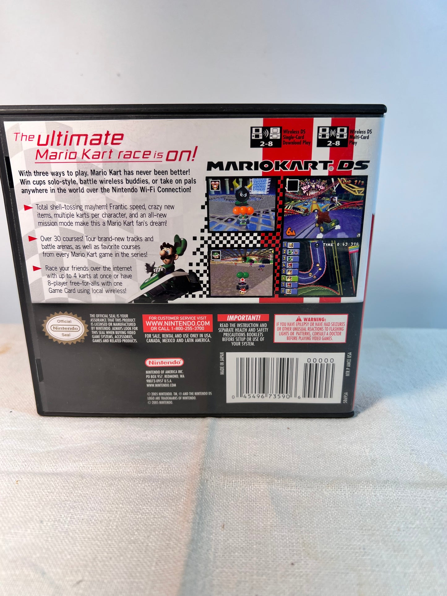 Nintendo DS - * Case Only- Mario Kart DS