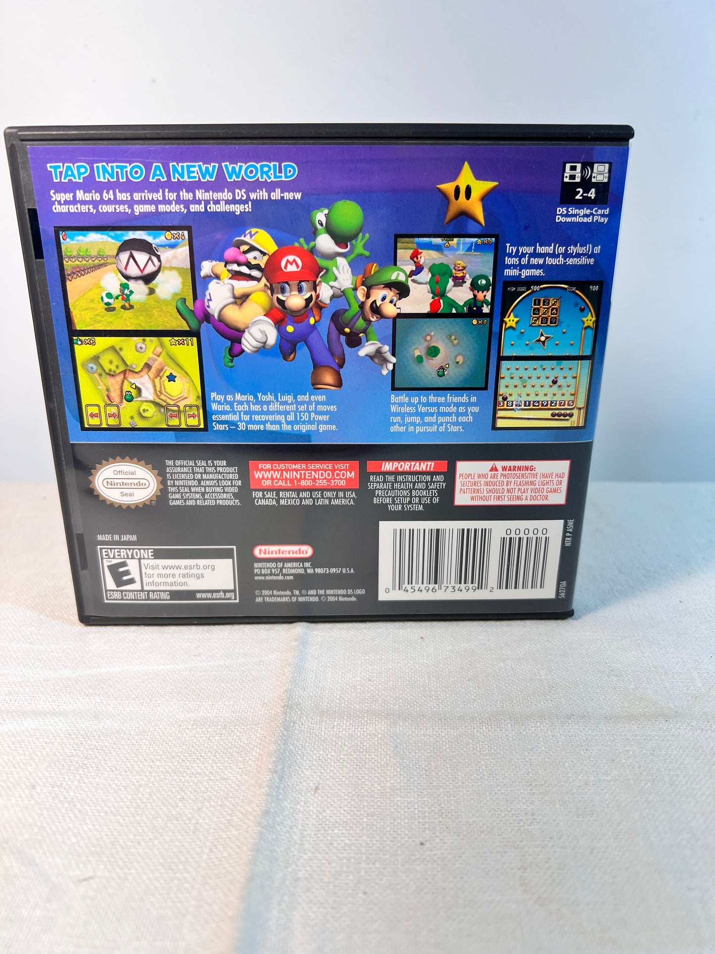 Nintendo DS- * Case Only- Super Mario DS