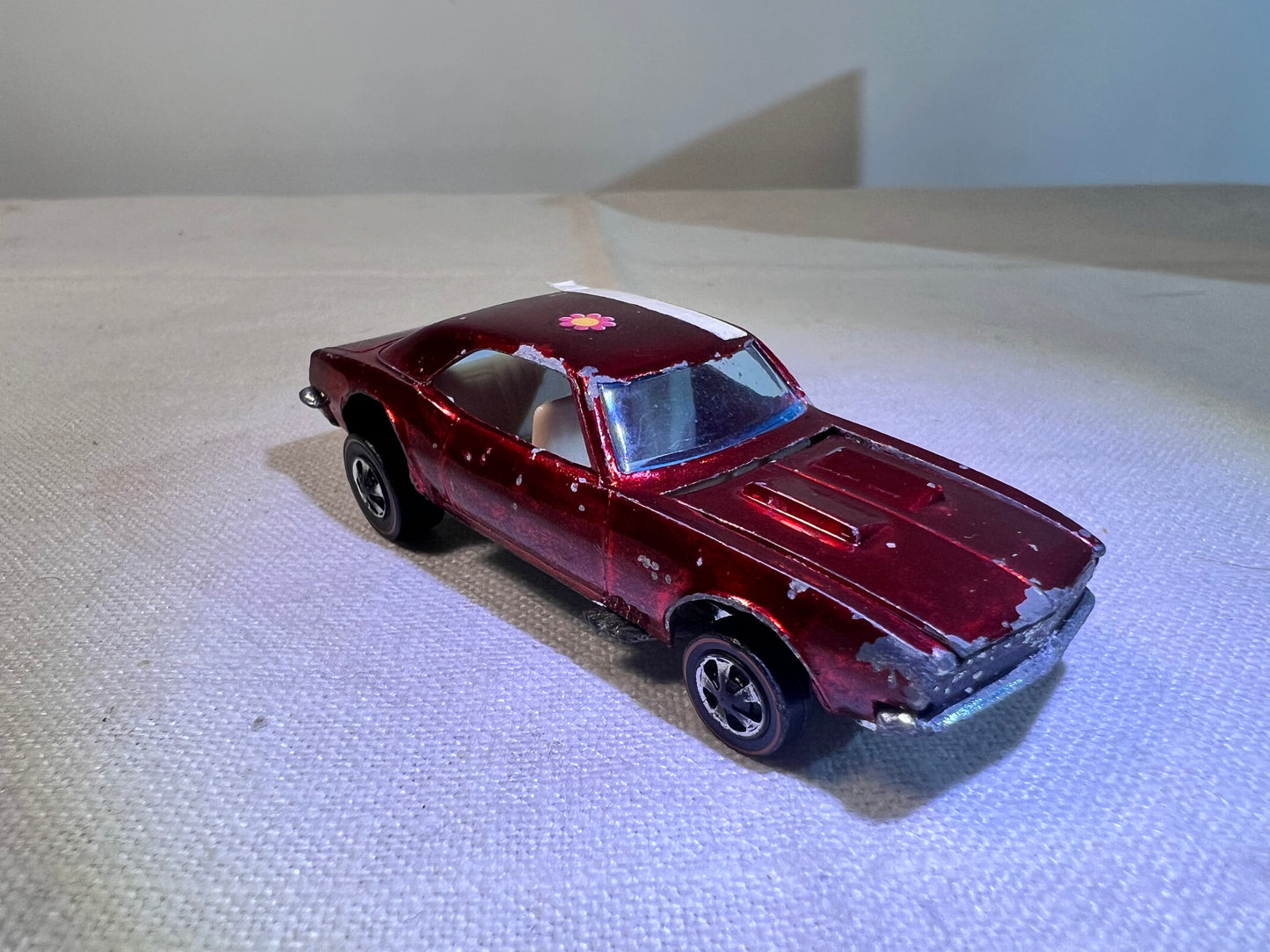 Hot wheels- 1967 - Red line - Custom Camaro - Mattel - US and Foreign- Hong Kong-SUPER RARE