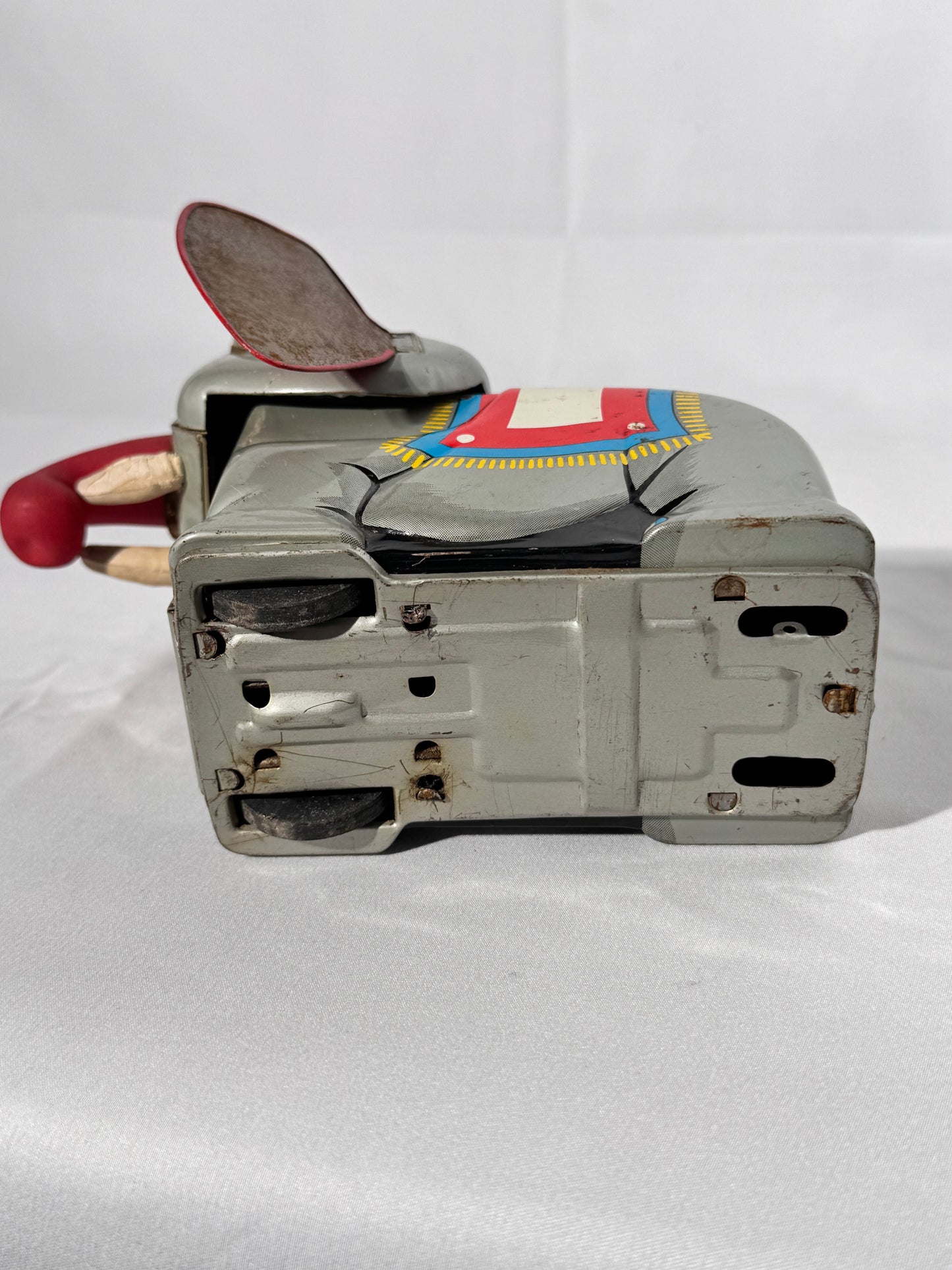 Vintage tin litho toy elephant, 195os - 1960s