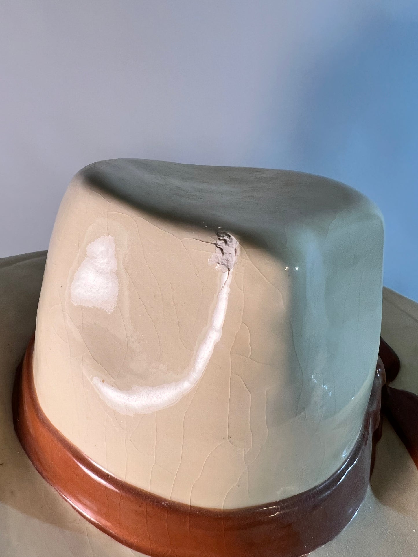 John Wayne - 11 1/2” Cookie Jar- Rare! - Cowboy