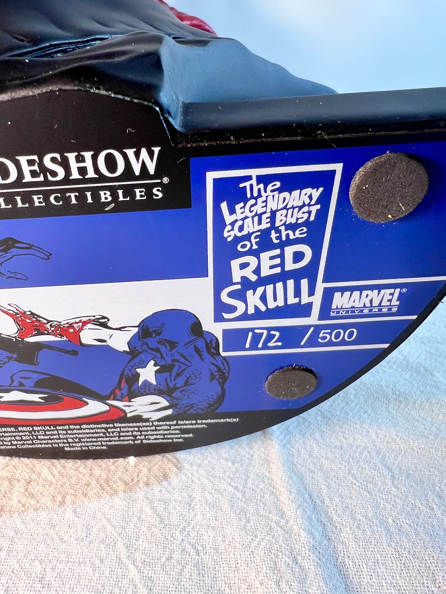 Red Skull - 12” Bust - Side Show Collectibles- Marvel- # 172/500