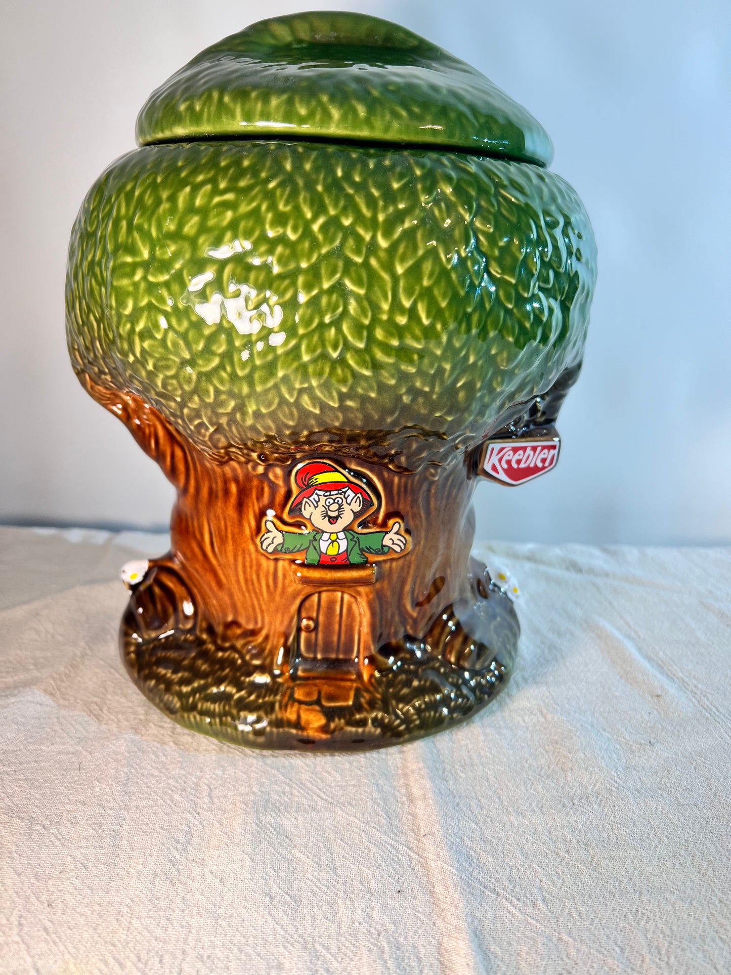 Keebler Tree House - 10” Cookie Jar - 350 - USA - McCoy