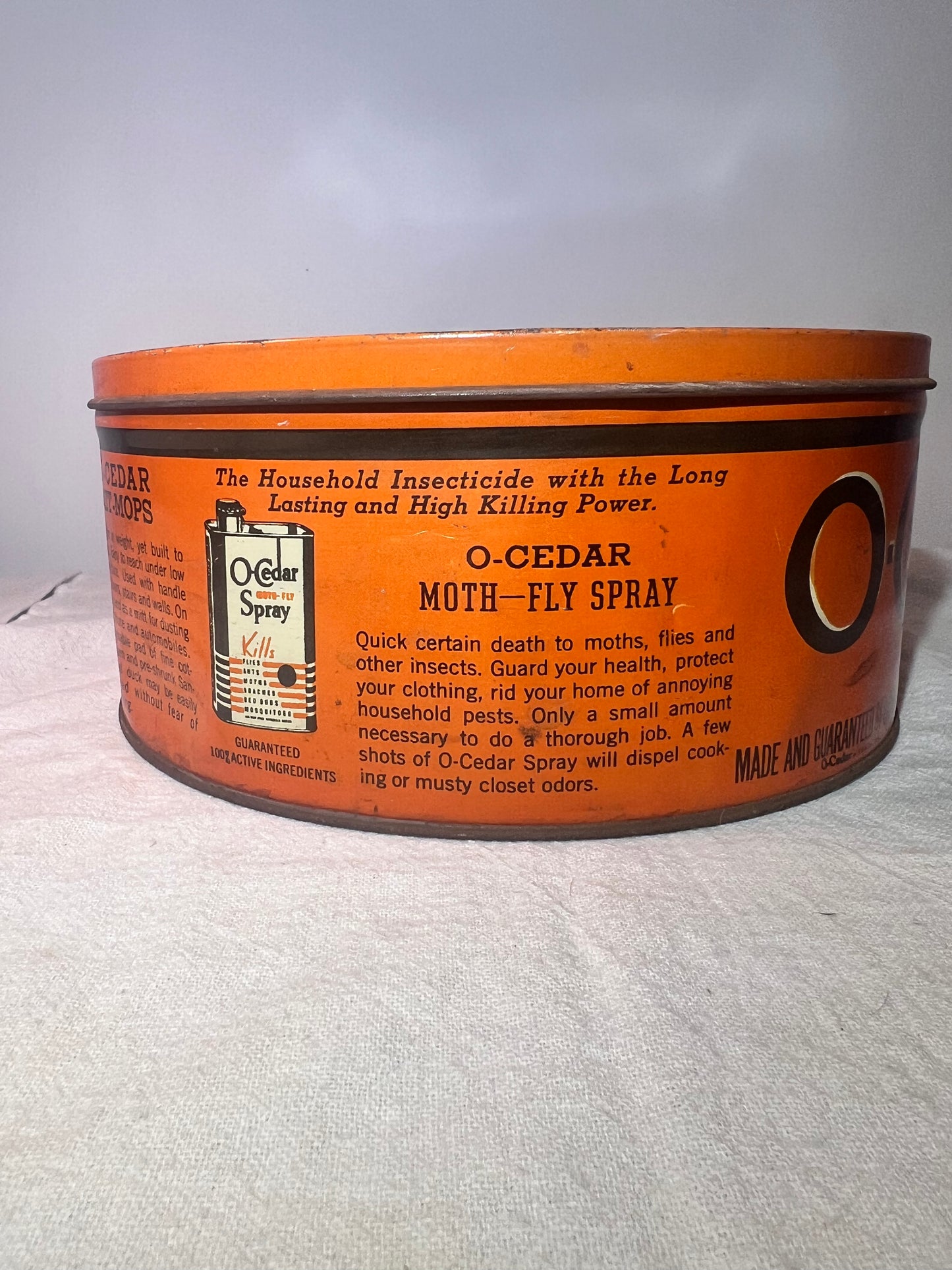 Antique- 8” Tin- O-Cedar Mop- Ace 03