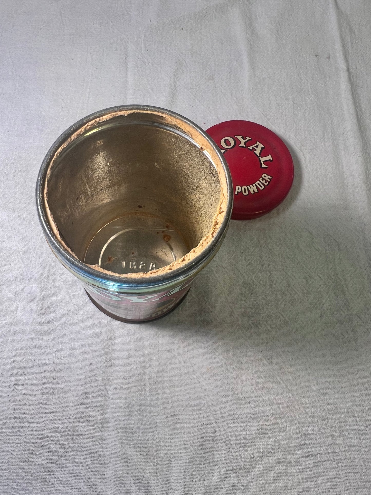 Royal - Baking Powder (empty) - antique 5” tall Tin