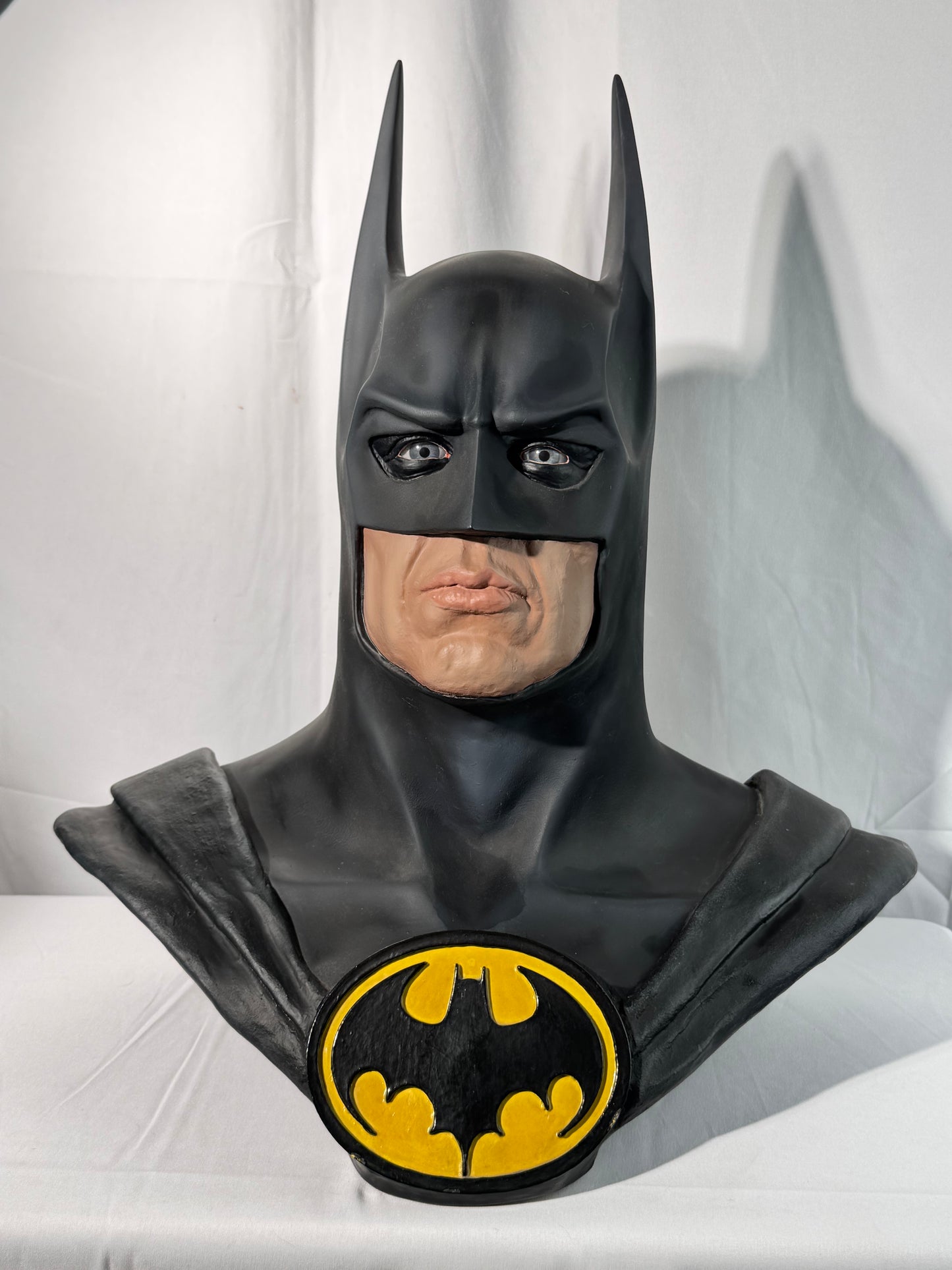 Batman - 20” Bust - Michael Keaton - signed by Mike Hill and JC Pearson