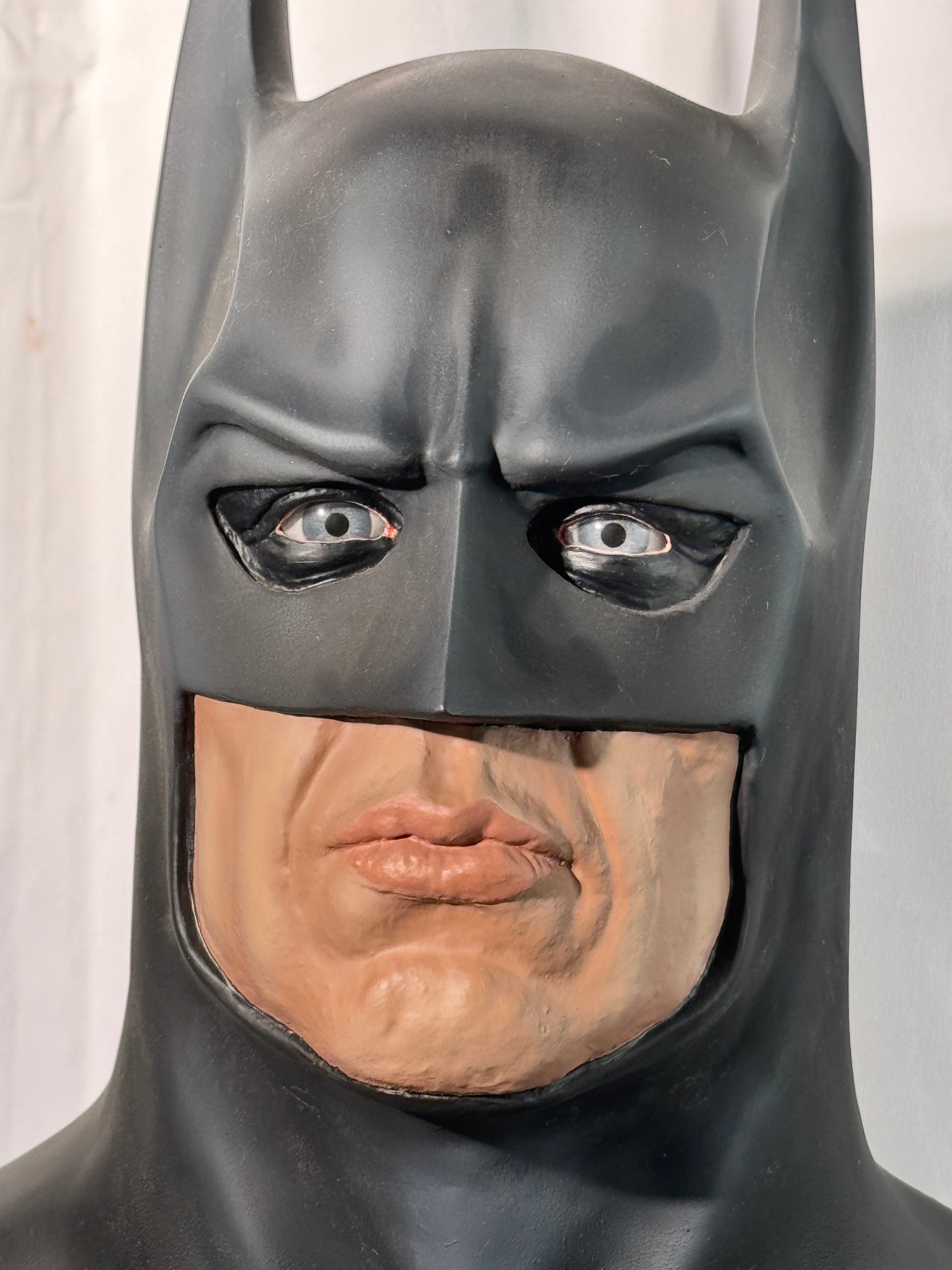 Batman - 20” Bust - Michael Keaton - signed by Mike Hill and JC Pearson
