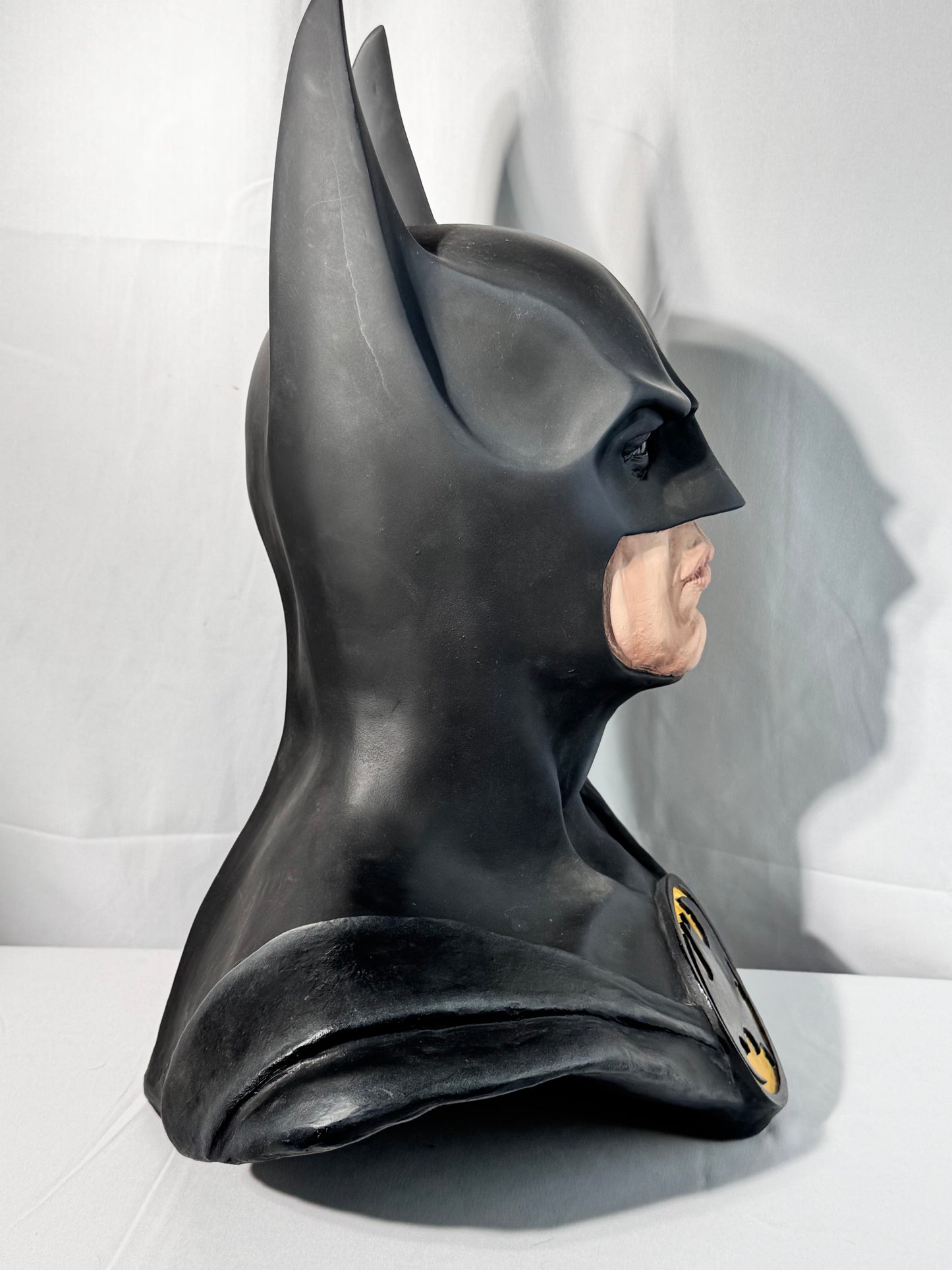 Batman - 20” Bust - Michael Keaton - signed by Mike Hill and JC Pearson