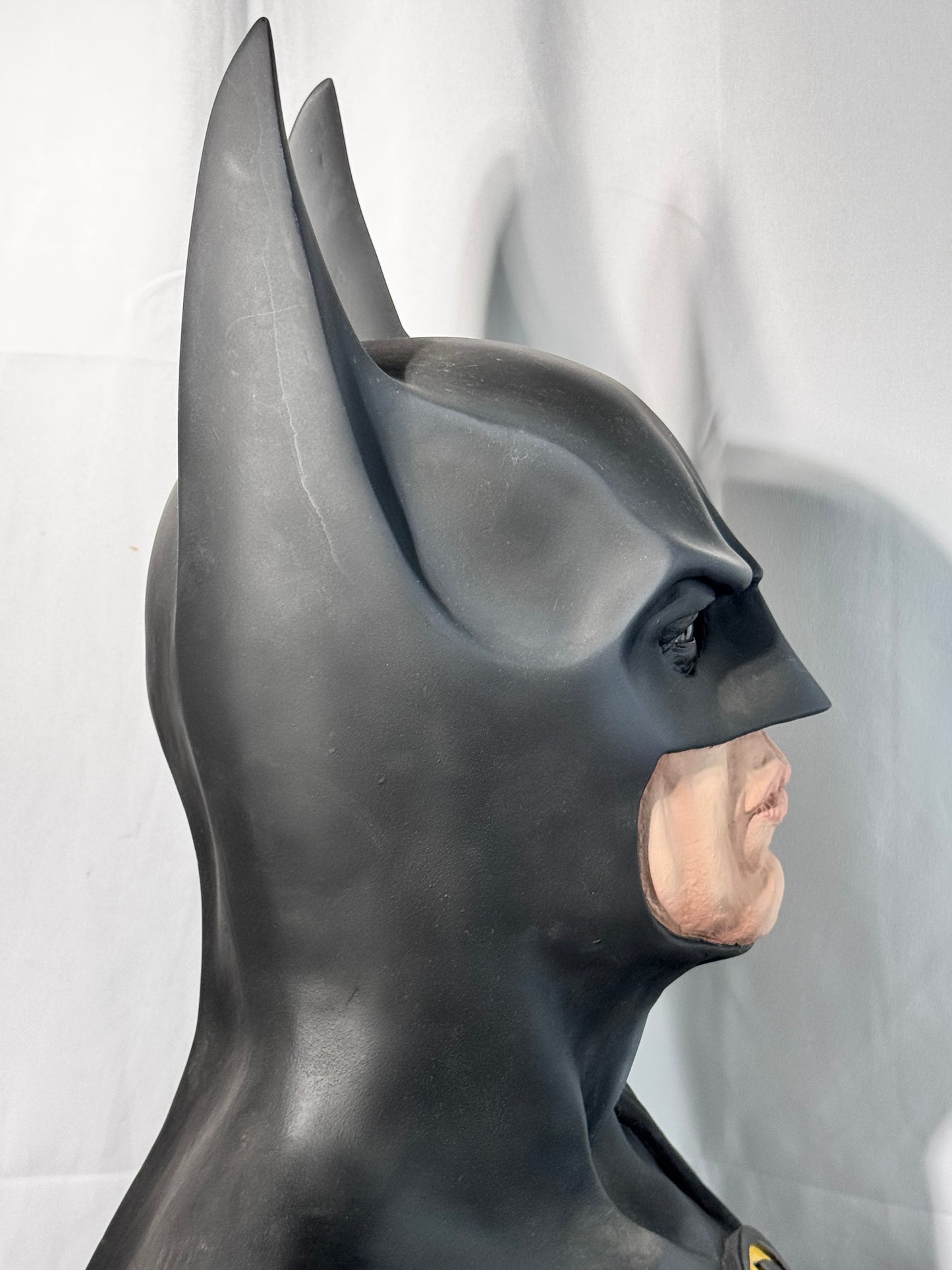 Batman - 20” Bust - Michael Keaton - signed by Mike Hill and JC Pearson