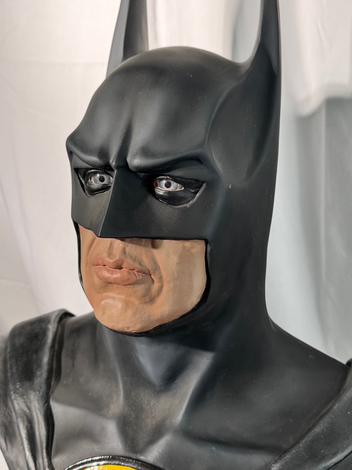 Batman - 20” Bust - Michael Keaton - signed by Mike Hill and JC Pearson