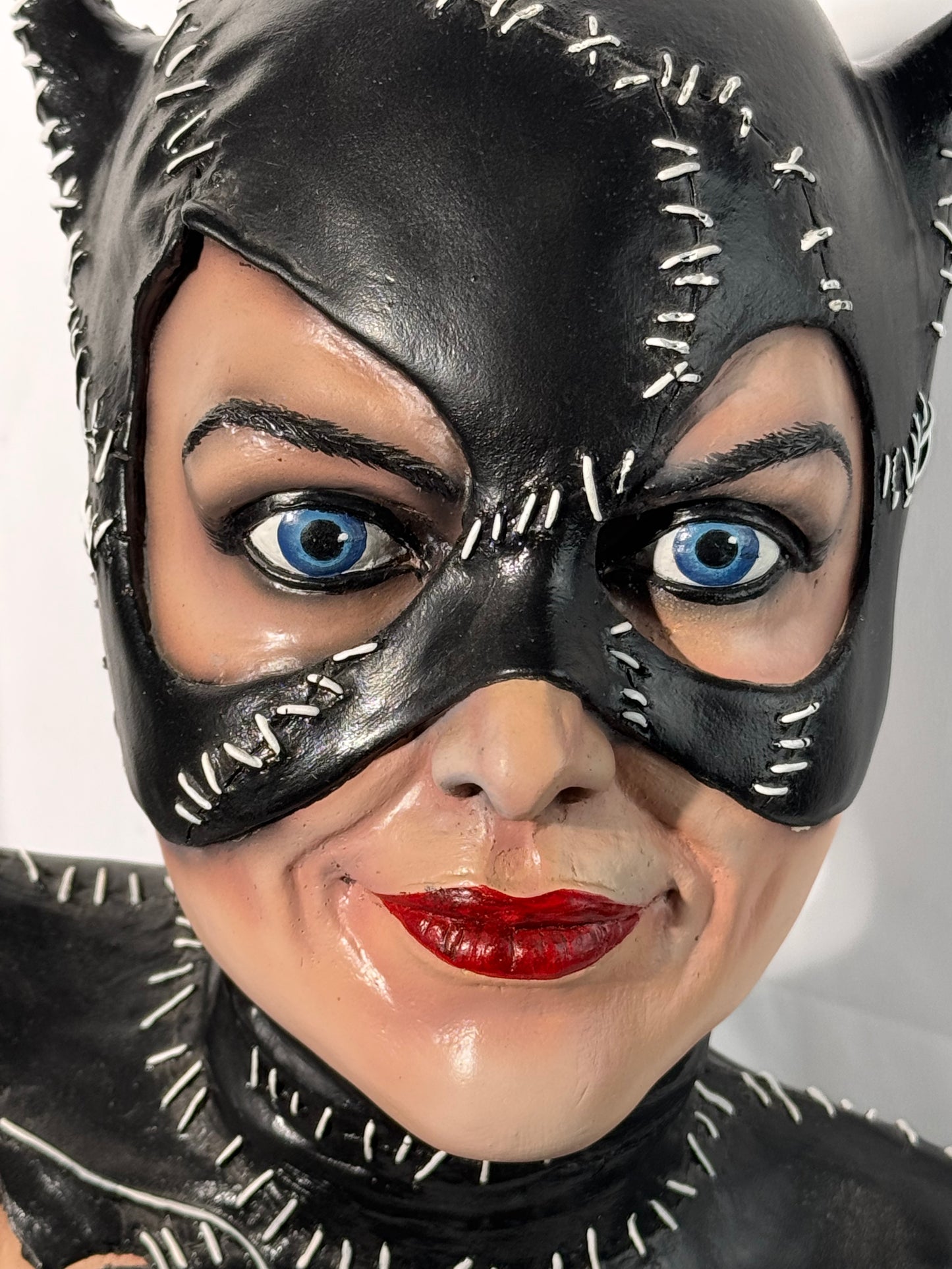 Batman Returns- Cat Women 14” Bust- Michelle Pfeiffer - signed by Mike Hill