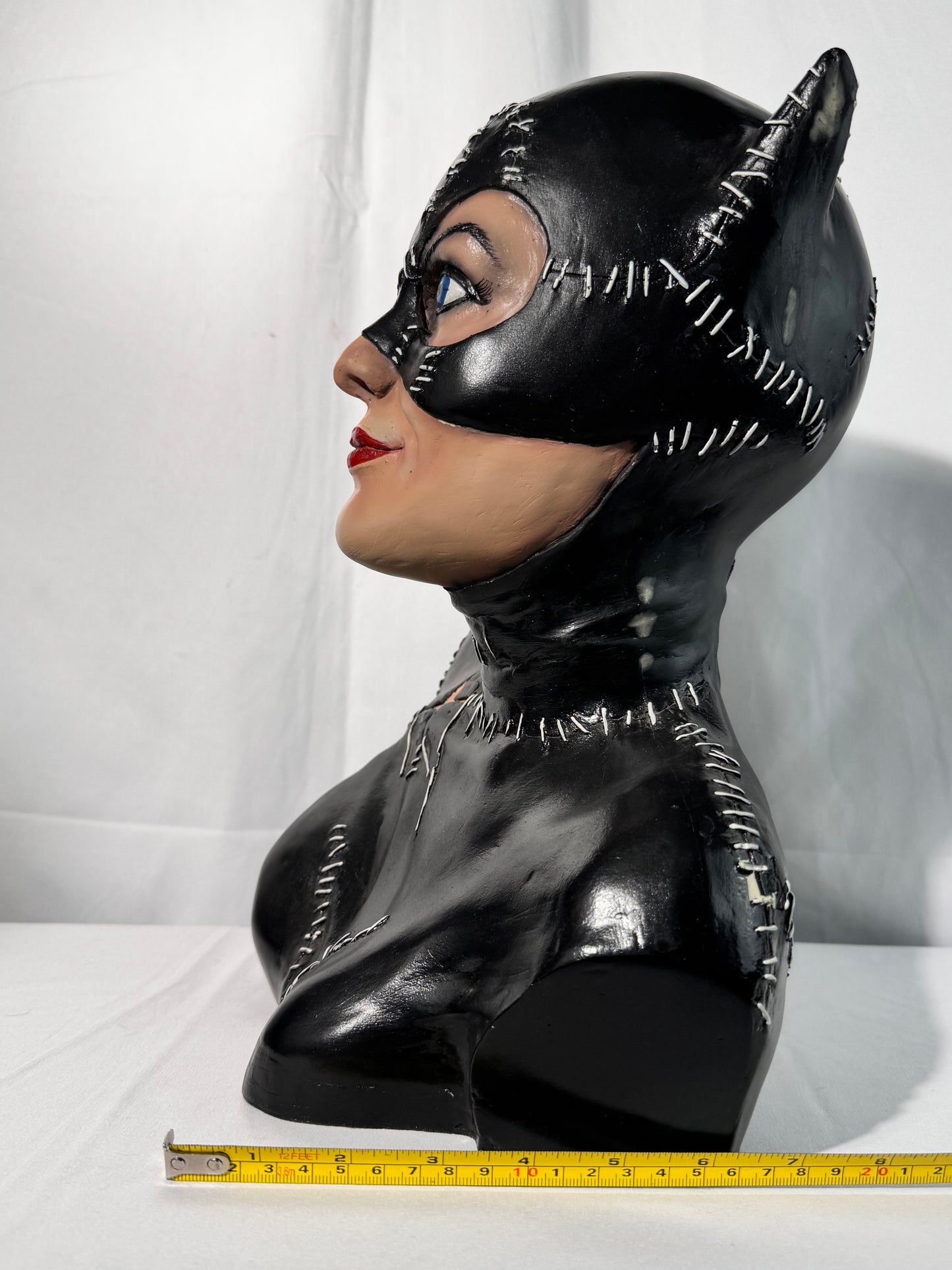 Batman Returns- Cat Women 14” Bust- Michelle Pfeiffer - signed by Mike Hill