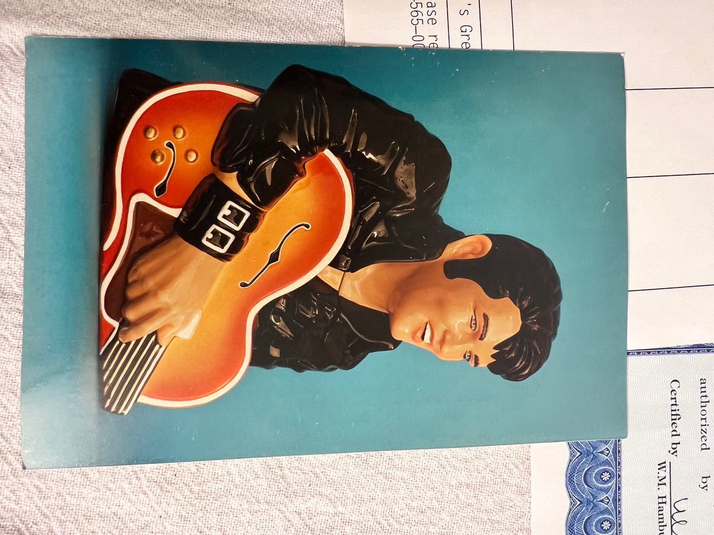 Elvis - 14” cookie Jar - Happy Memories Collectible- Woodland Hills CA - Limited Edition- #285/1250 -1997