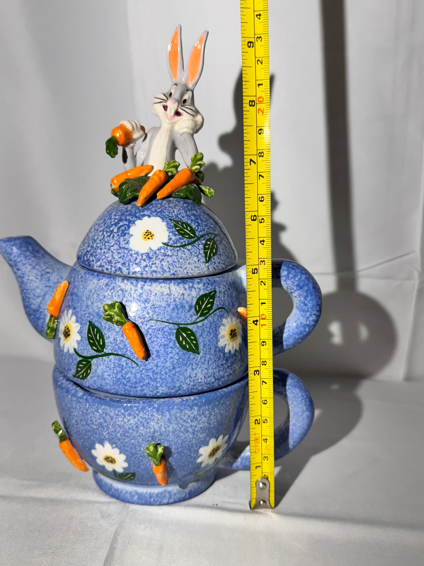 Bugs bunny- Tea pot & Cup - 3 piece set -Warner Brothers- Laraine Eggleston- Limited Edition 48/250