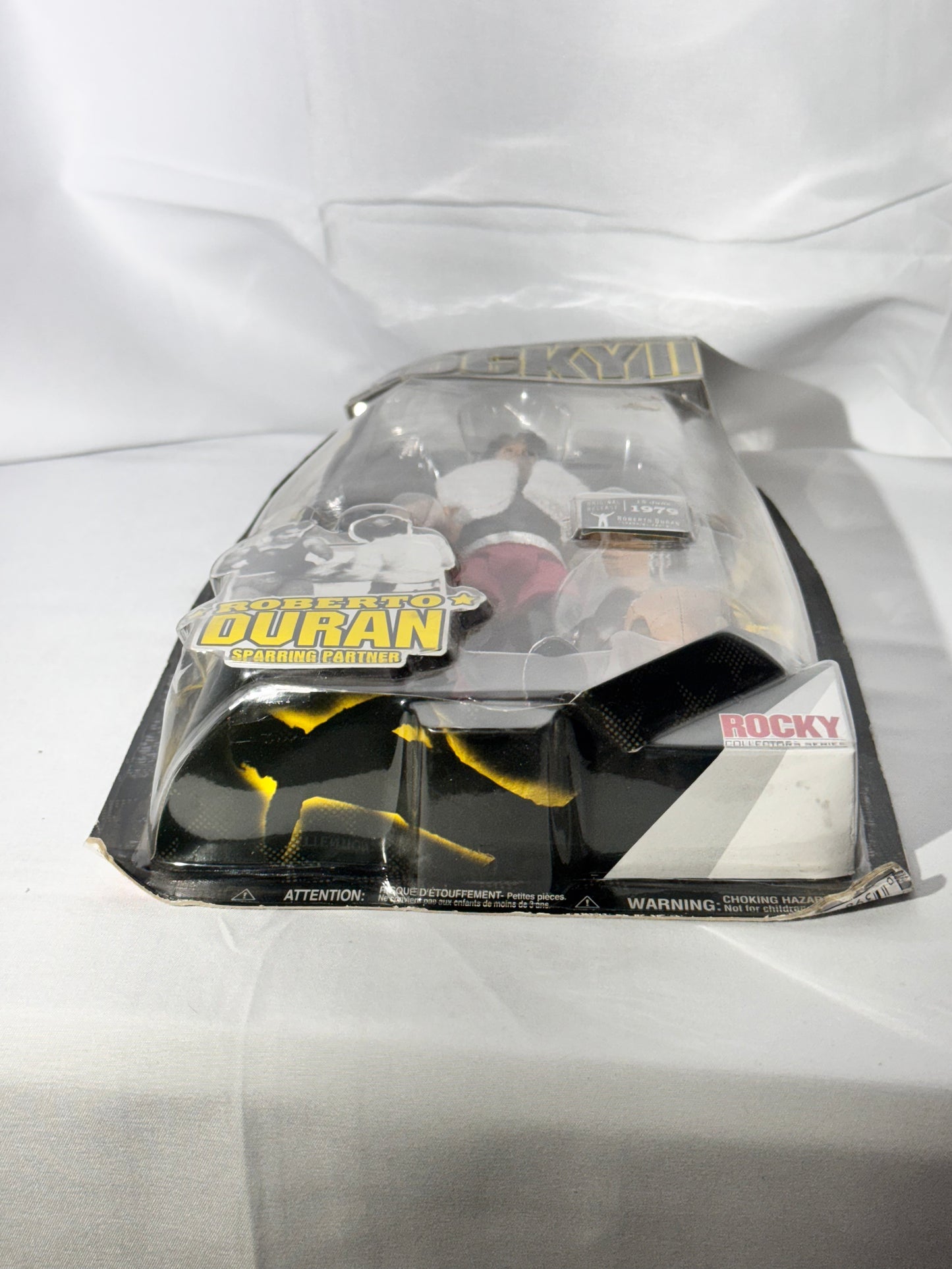 Roberto Durán Rocky II Sparring Partner Action Figure – Jakks Pacific 2006 – Rare Collectible – New in Box