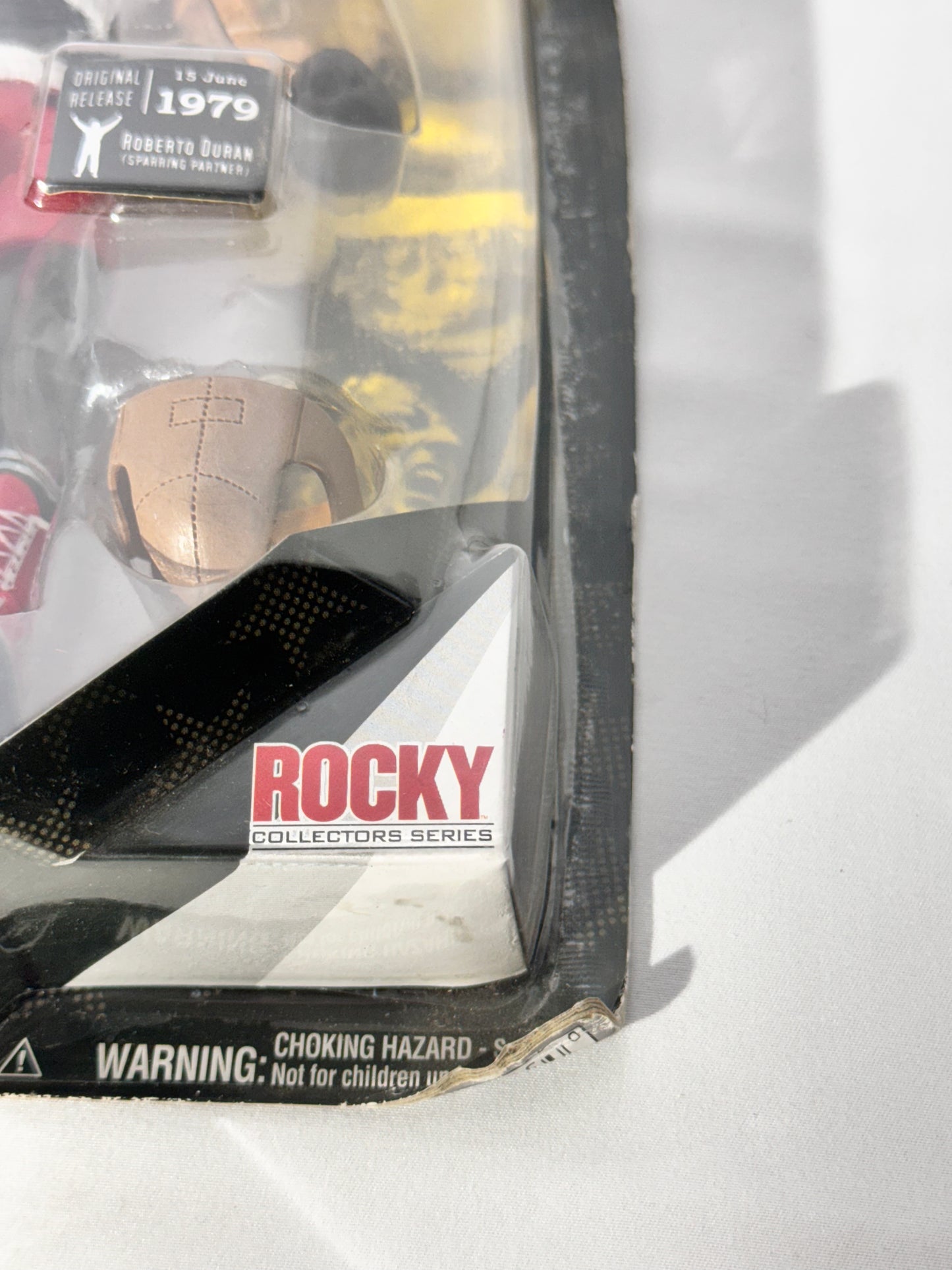 Roberto Durán Rocky II Sparring Partner Action Figure – Jakks Pacific 2006 – Rare Collectible – New in Box