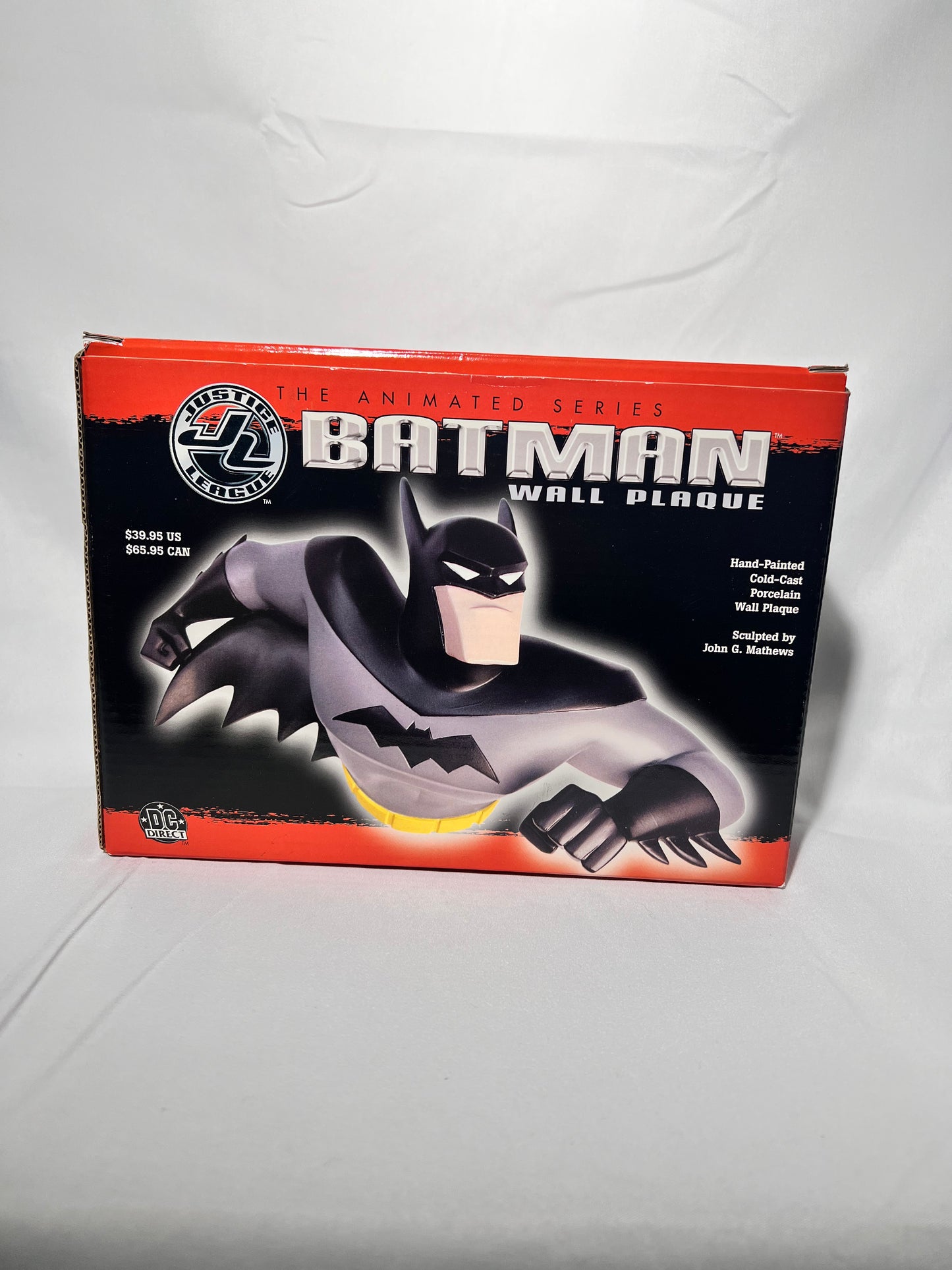 Batman - wall plaque- Justice League- the animated series- DC Direct