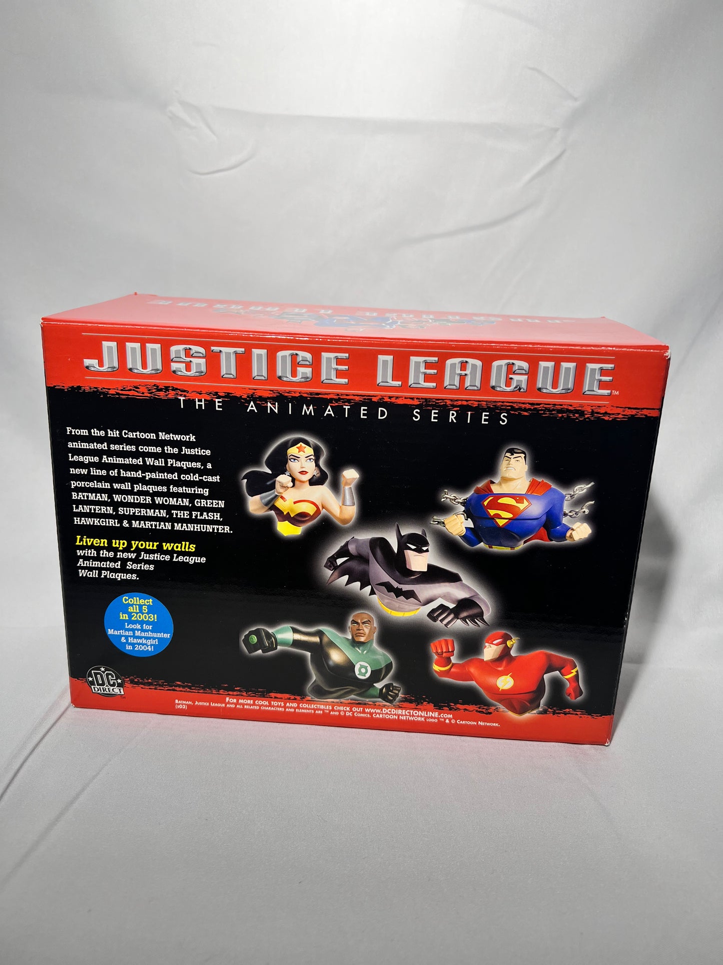 Batman - wall plaque- Justice League- the animated series- DC Direct