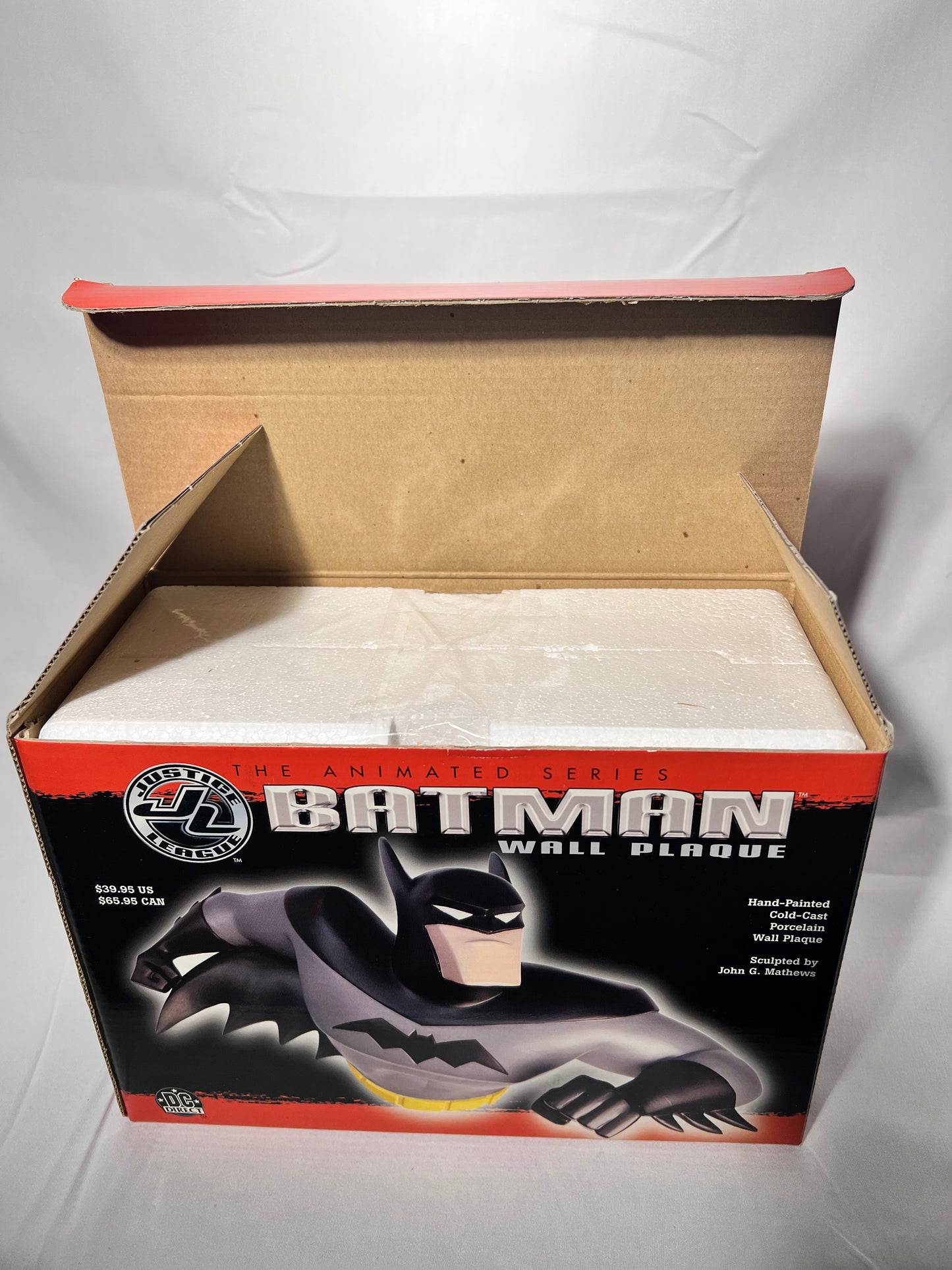 Batman - wall plaque- Justice League- the animated series- DC Direct