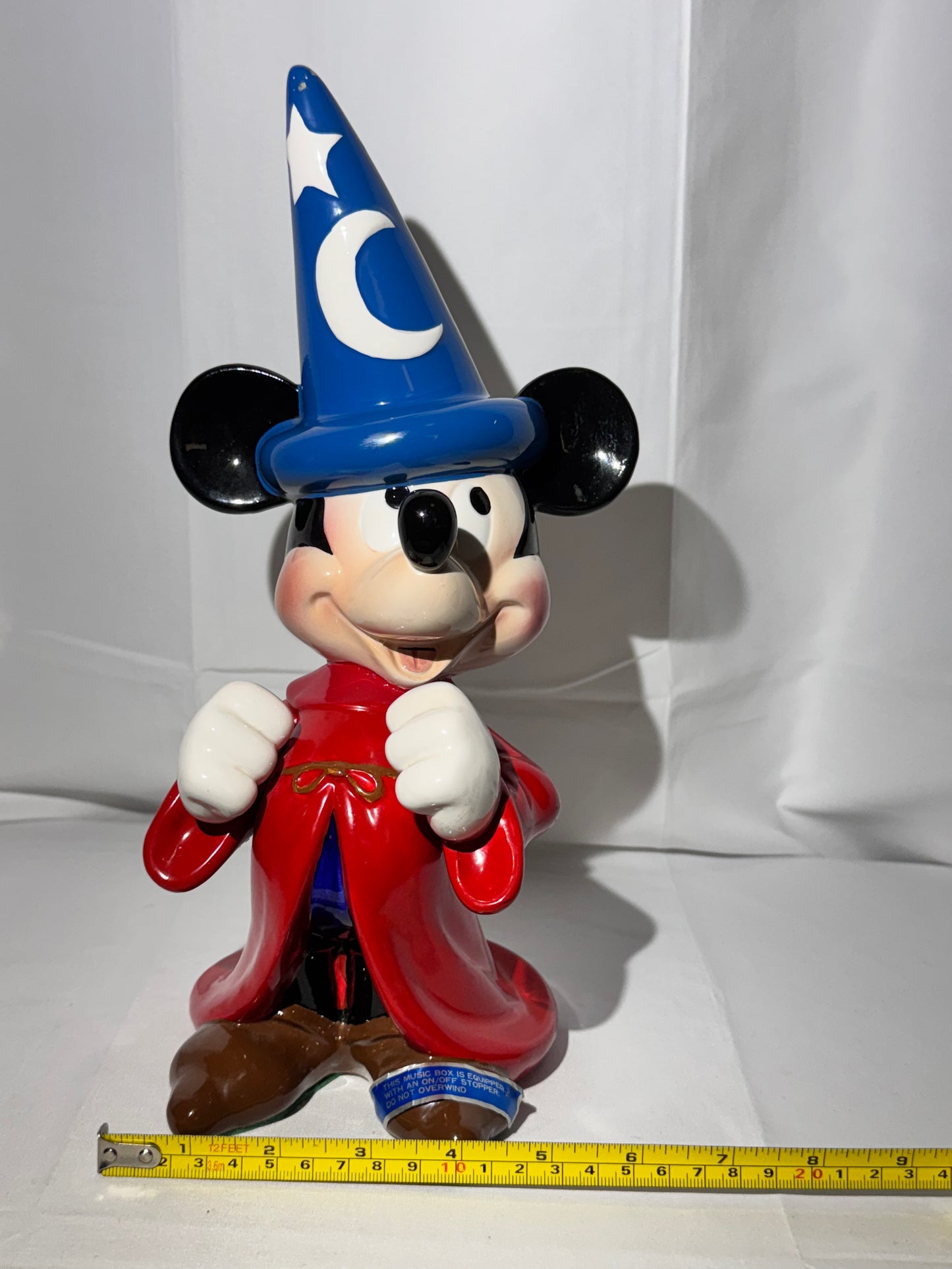 Sorcerer Mickey Mouse- music box -Disney-Schmid - when you wish upon a Star