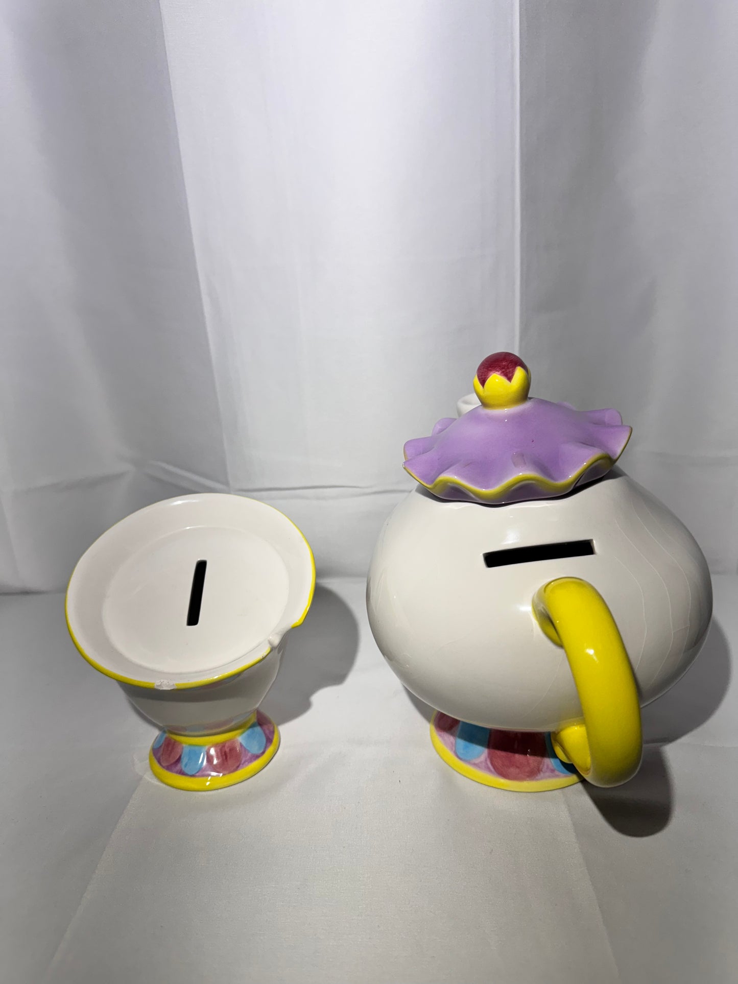 Disney- Mrs Pot and Chip - Banks - Beauty and the Beast