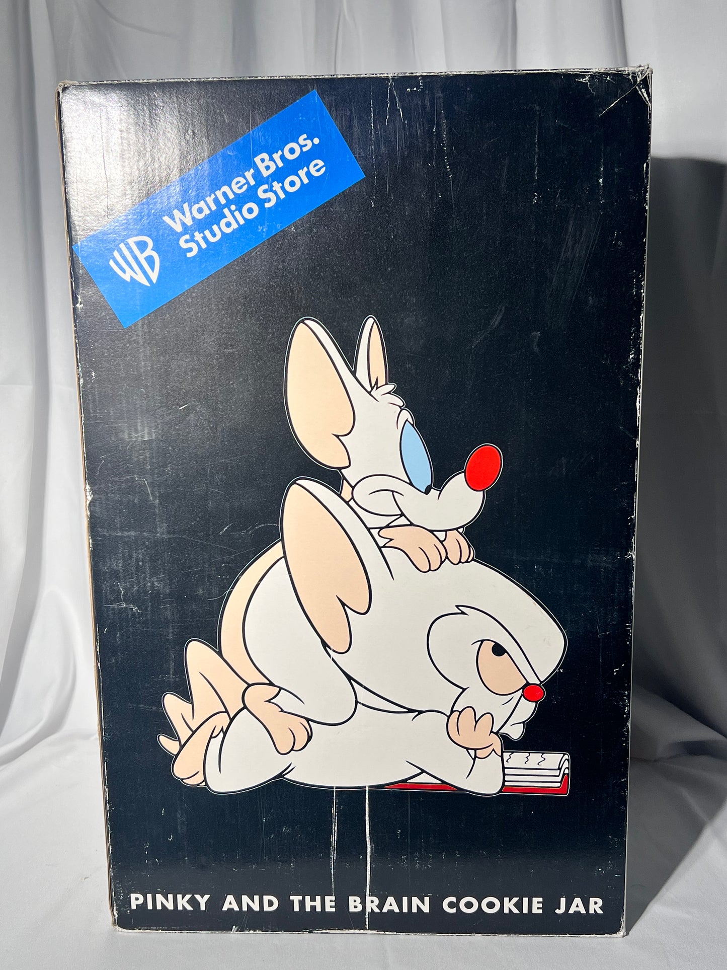 Pinky and the Brain - 12 1/2” Cookie Jar - Warner Brothers- 1998