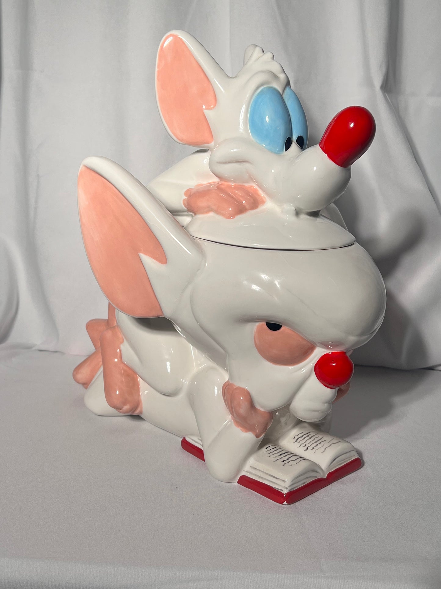 Pinky and the Brain - 12 1/2” Cookie Jar - Warner Brothers- 1998
