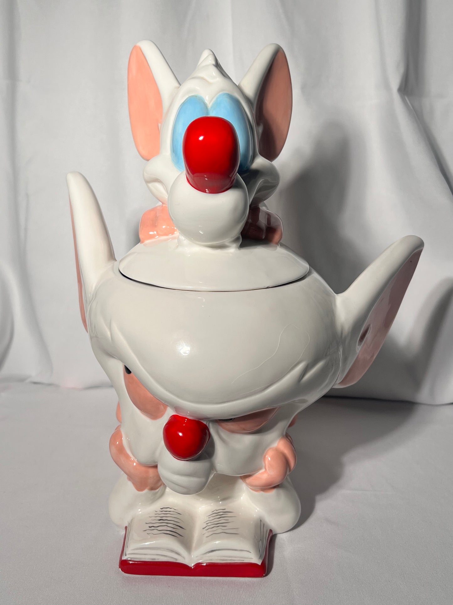Pinky and the Brain - 12 1/2” Cookie Jar - Warner Brothers- 1998