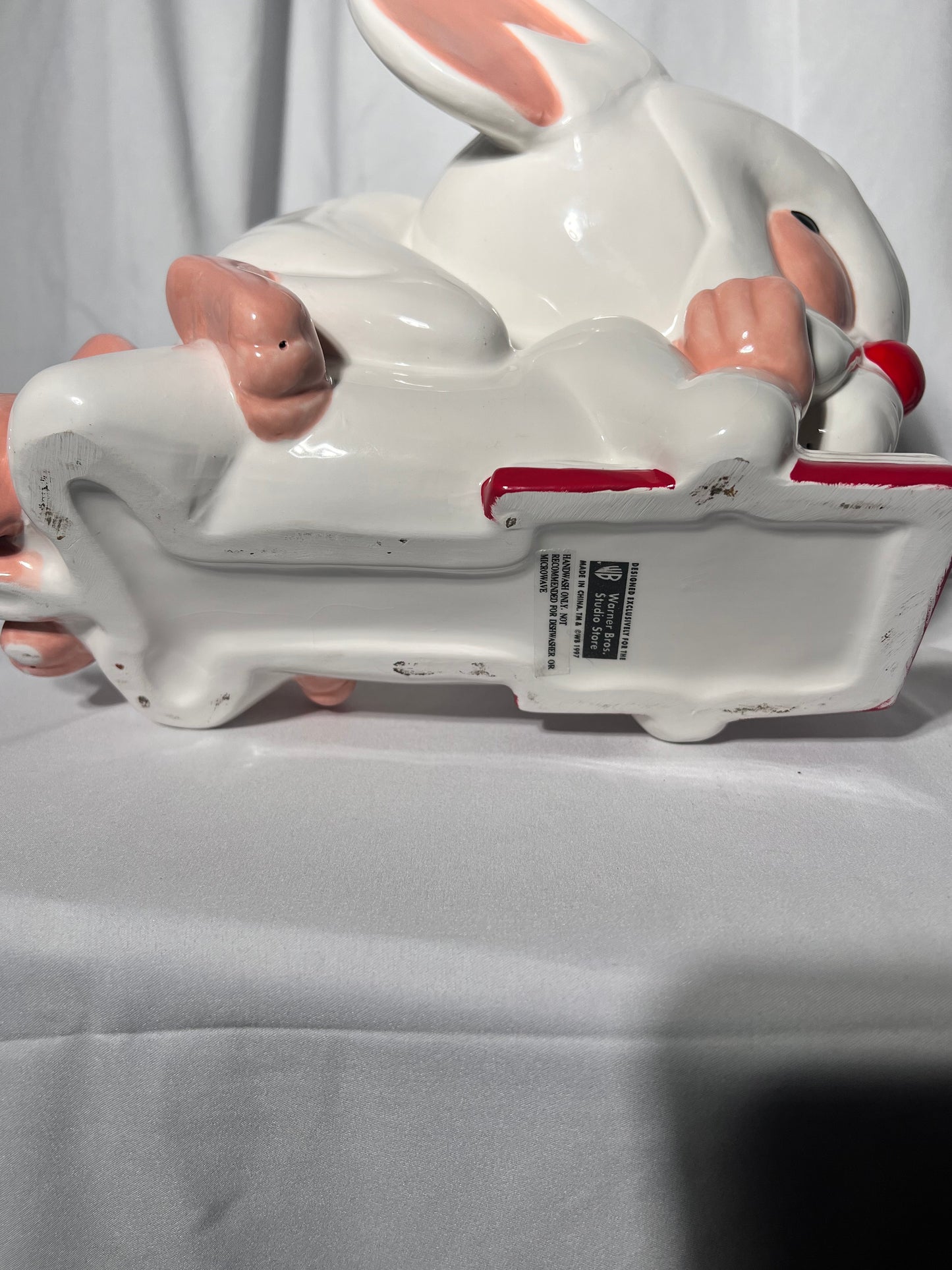 Pinky and the Brain - 12 1/2” Cookie Jar - Warner Brothers- 1998