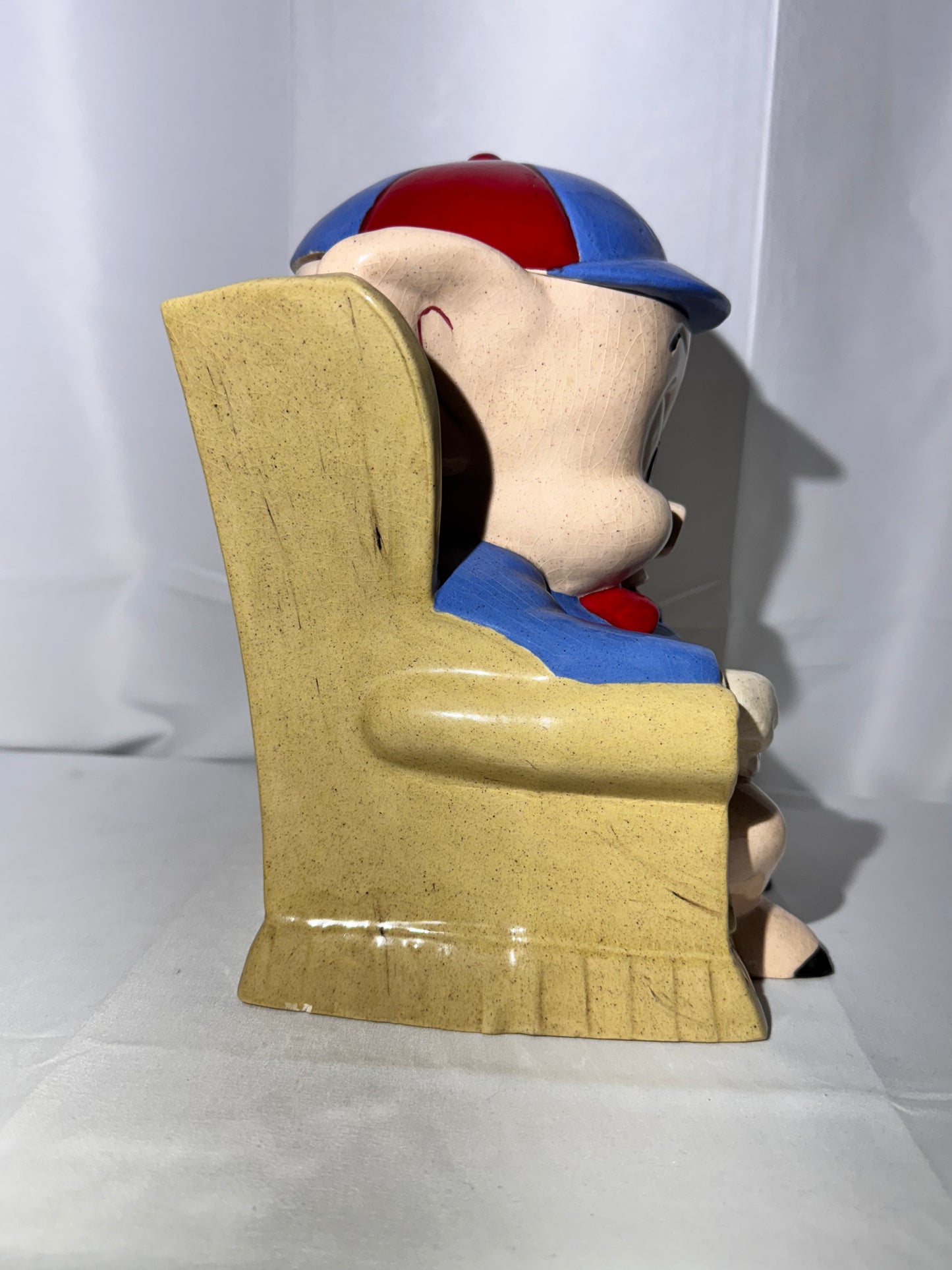Porky pig - Cookie Jar - Warner Brothers- 1975 -Hand painted