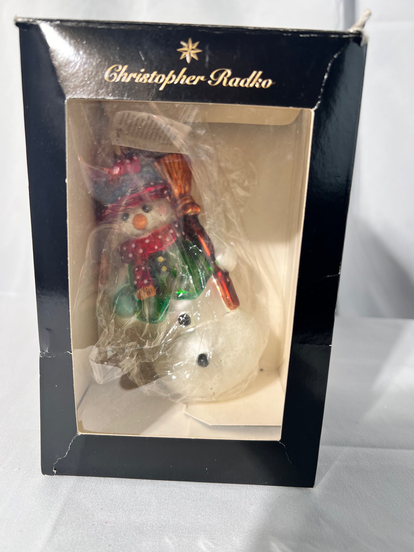 Radko - Snowman - Mr. Iceberg- Christmas Ornament