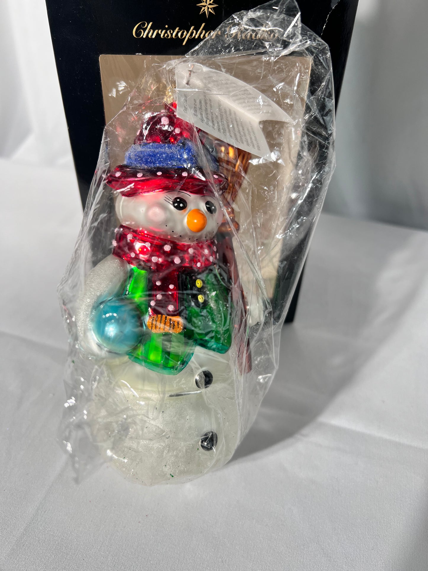 Radko - Snowman - Mr. Iceberg- Christmas Ornament