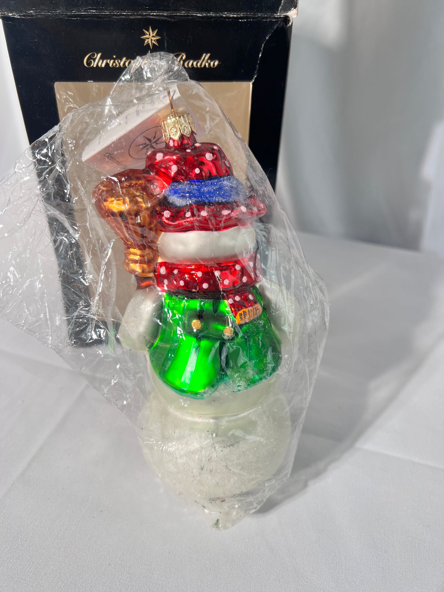 Radko - Snowman - Mr. Iceberg- Christmas Ornament