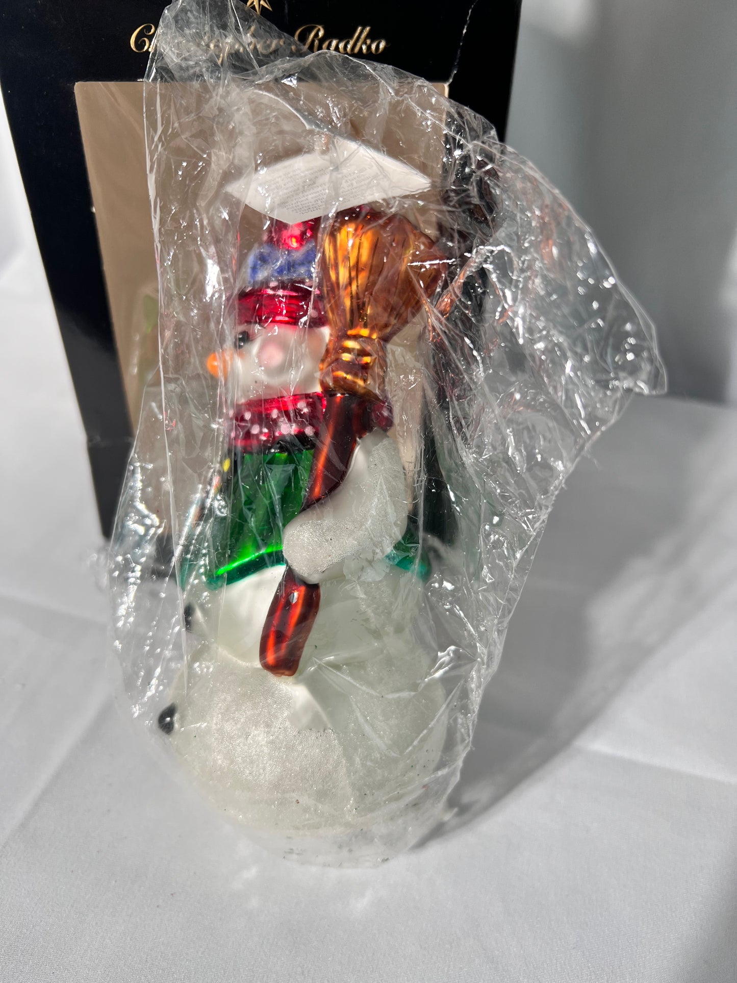 Radko - Snowman - Mr. Iceberg- Christmas Ornament